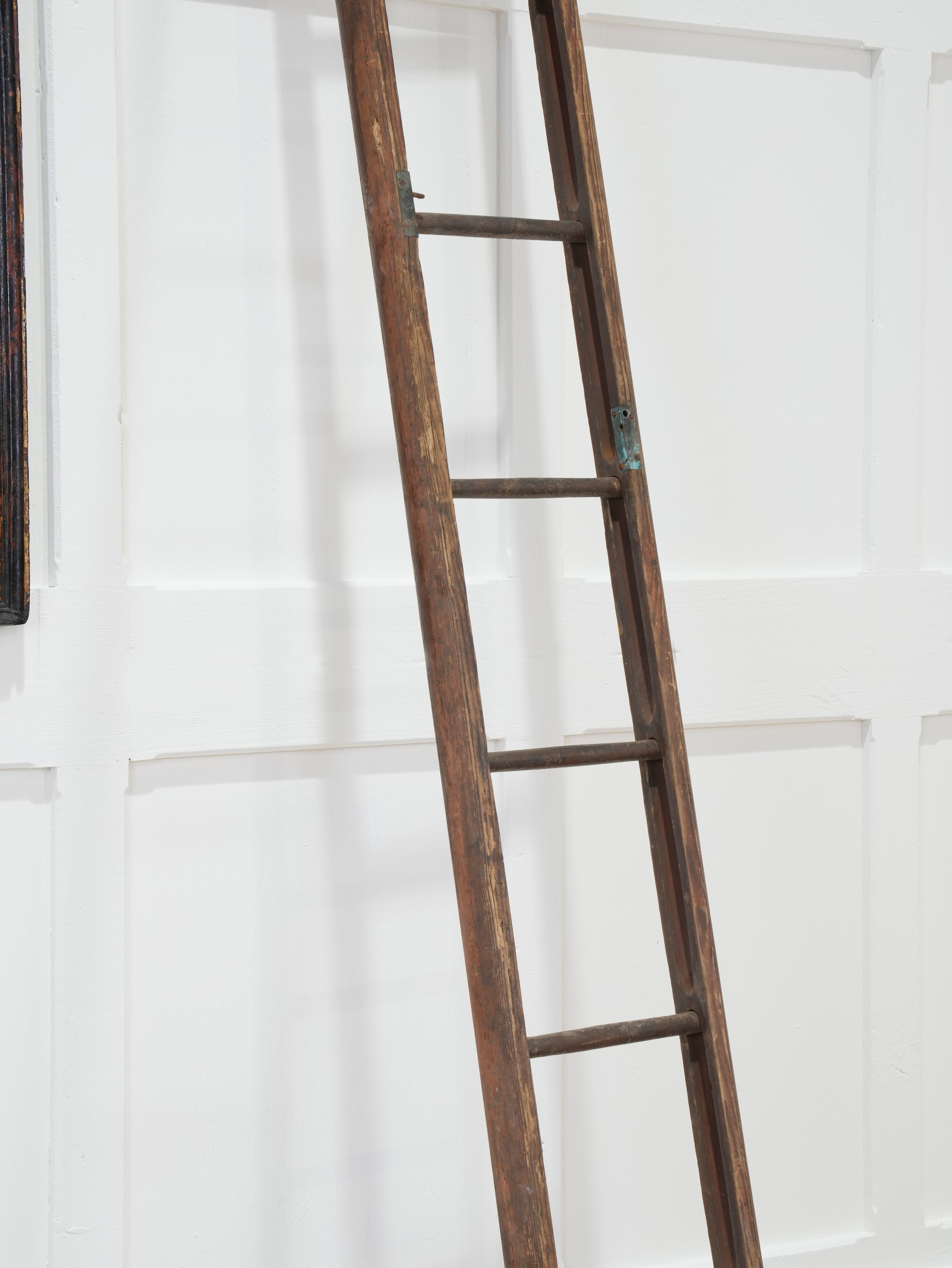 A 19th Century Folding Pole Ladder