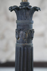 A George IV Column Table Lamp