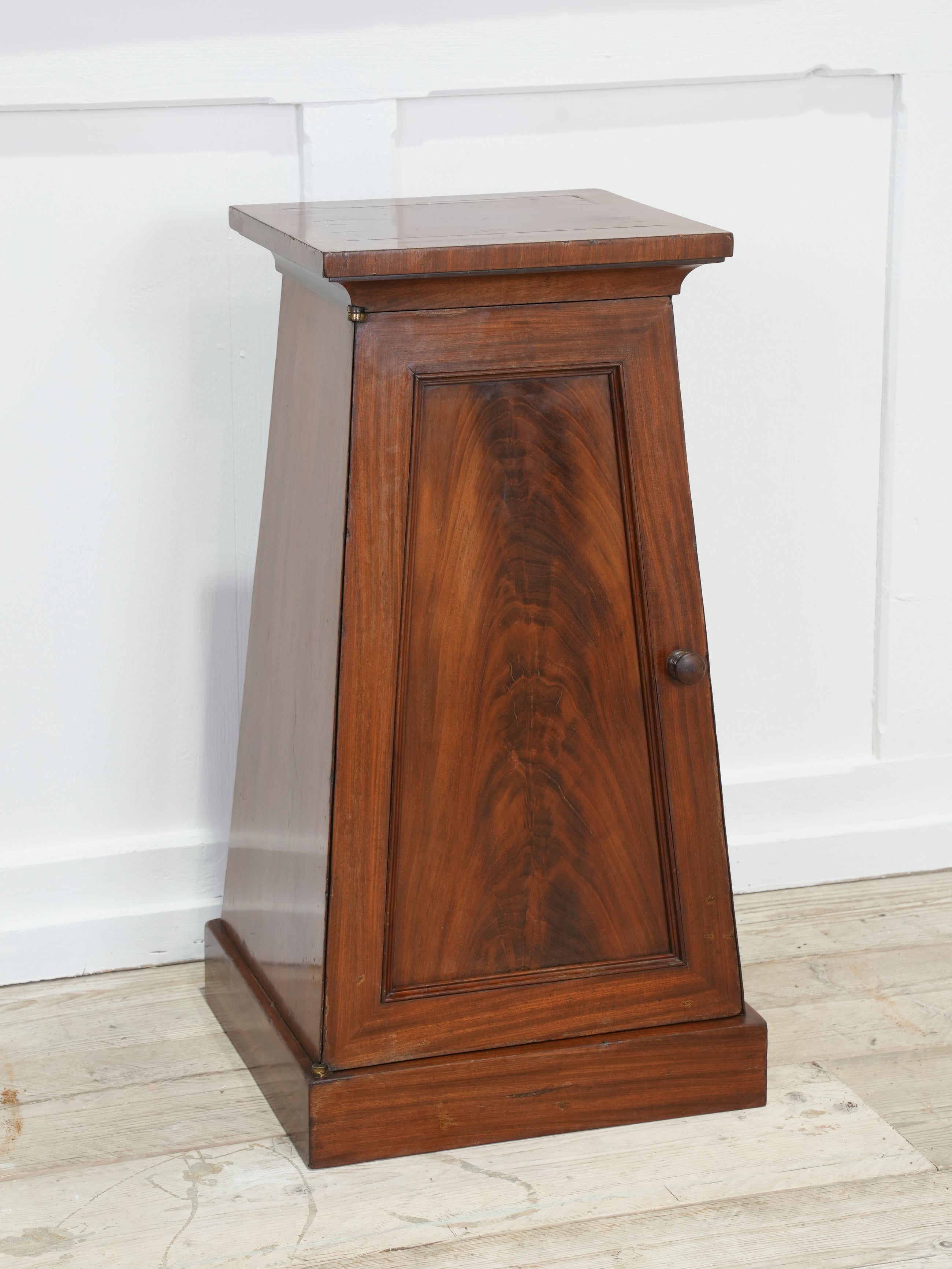 A Regency Mahogany Pedestal Cabinet