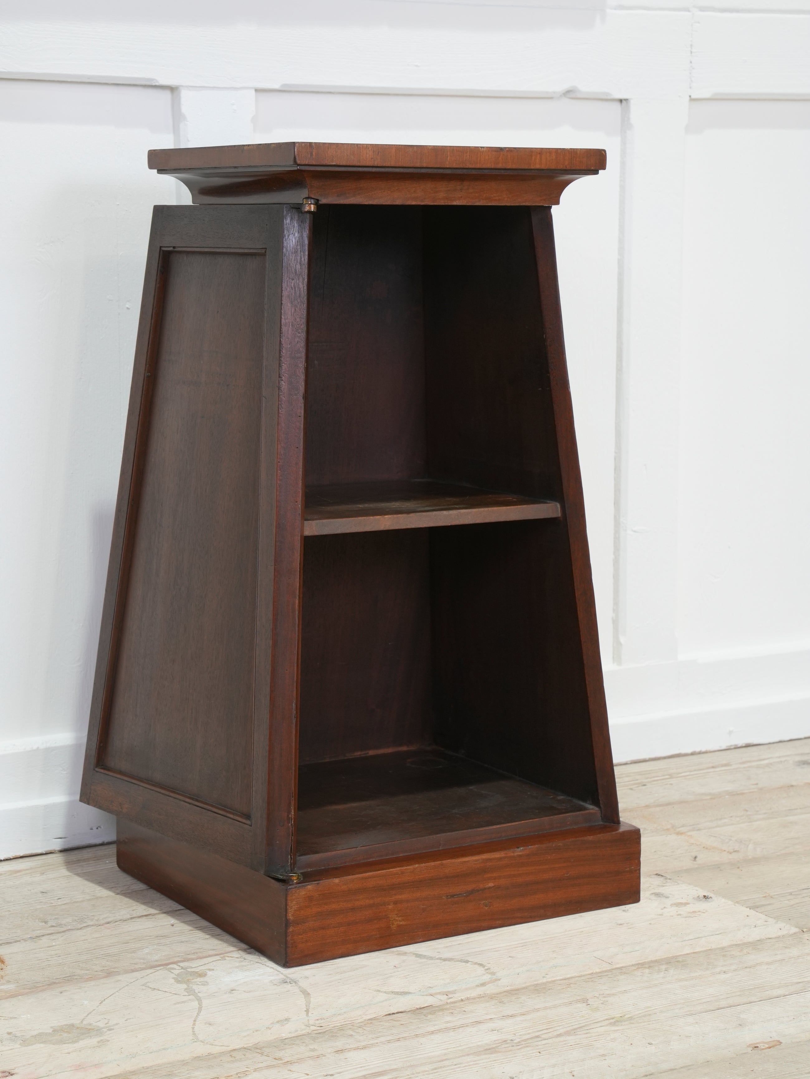 A Regency Mahogany Pedestal Cabinet