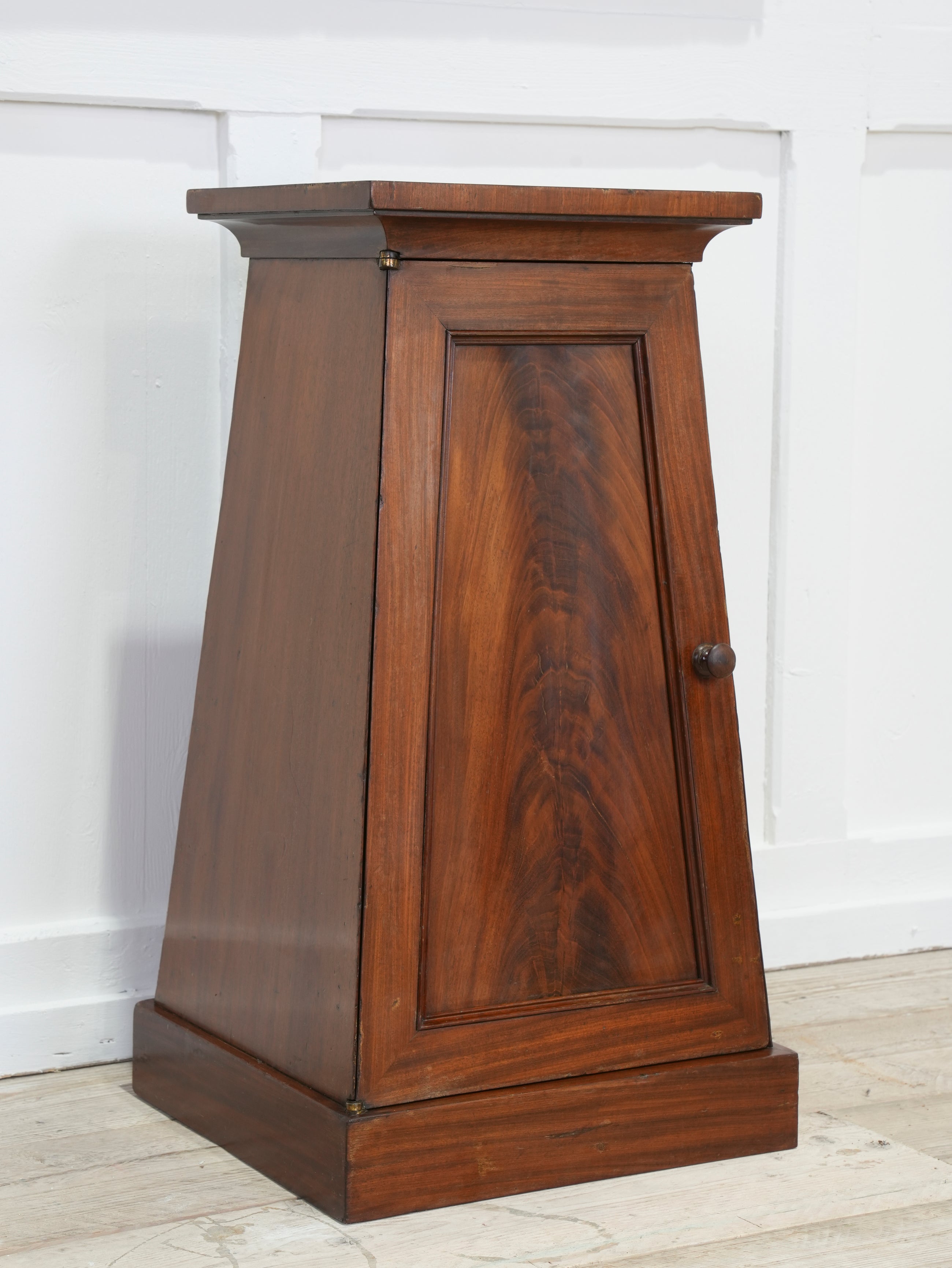 A Regency Mahogany Pedestal Cabinet