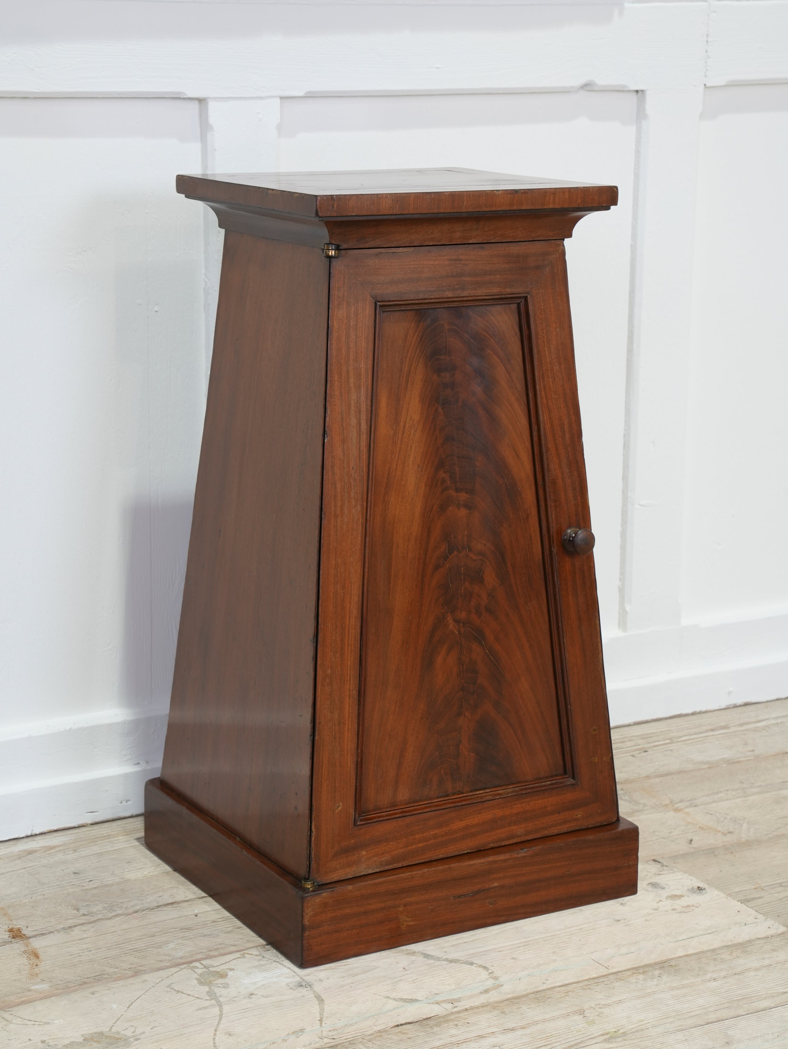 A Regency Mahogany Pedestal Cabinet