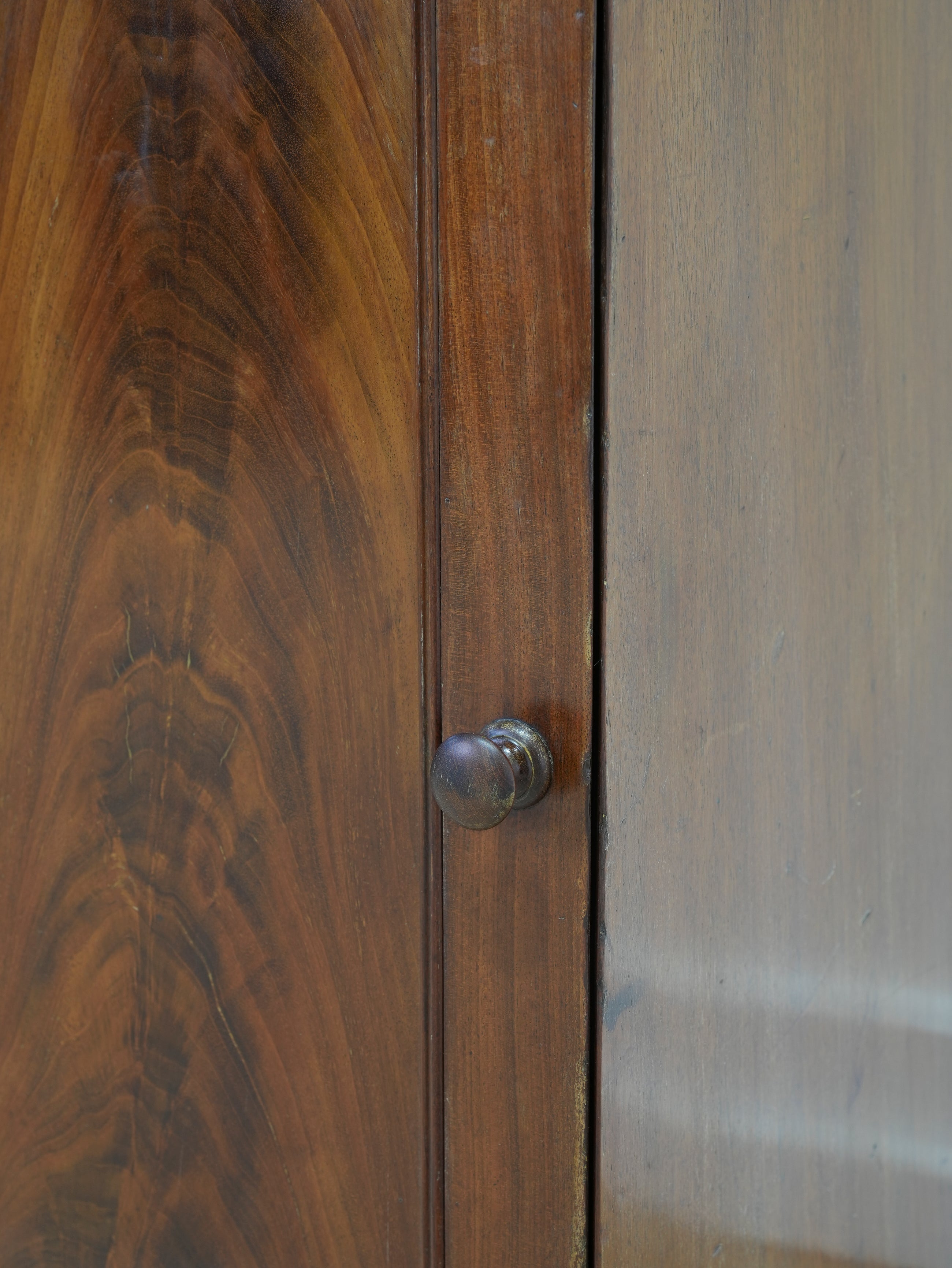A Regency Mahogany Pedestal Cabinet