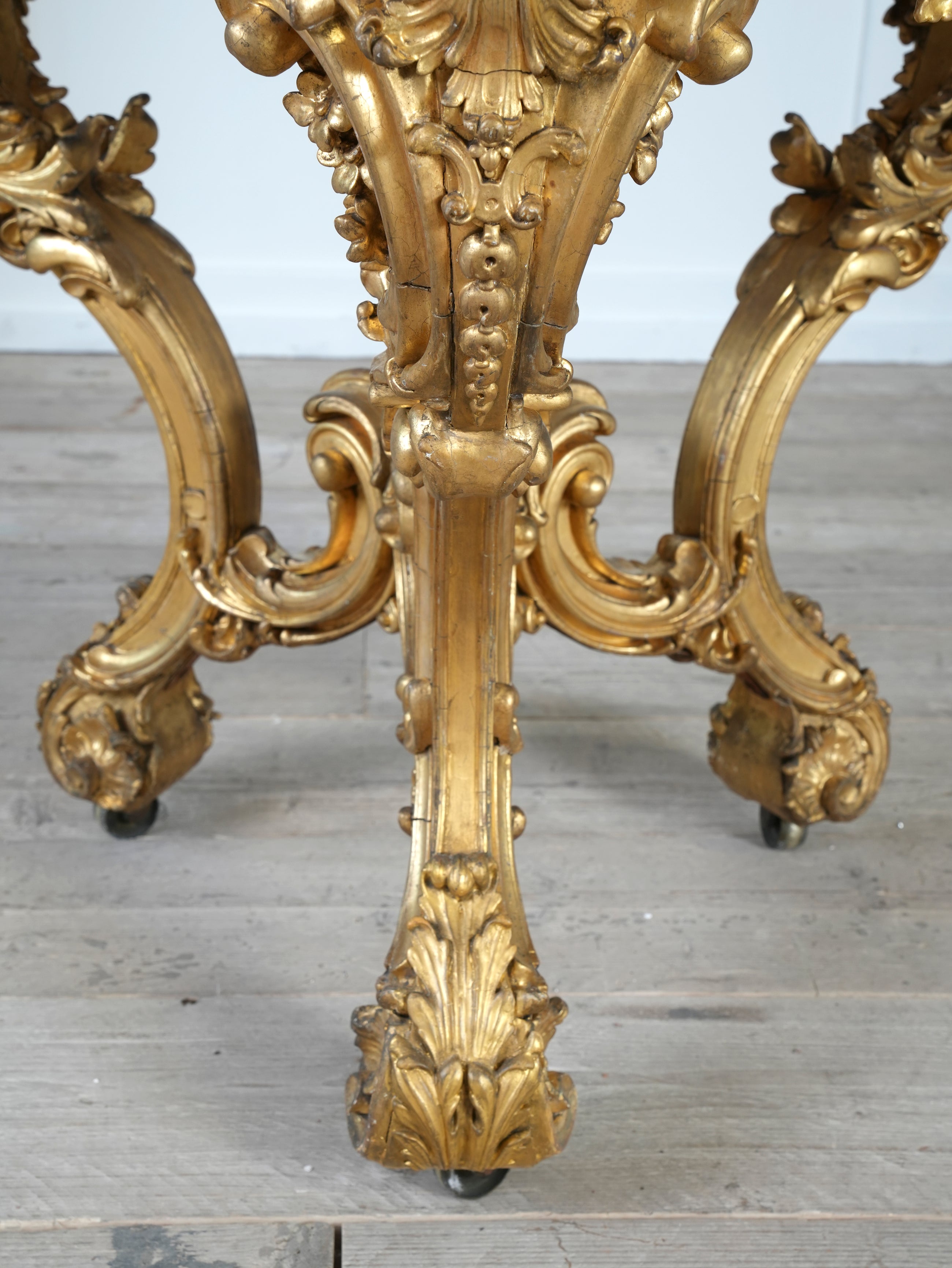 A Mid 19th Century Gilt Gesso Centre Table