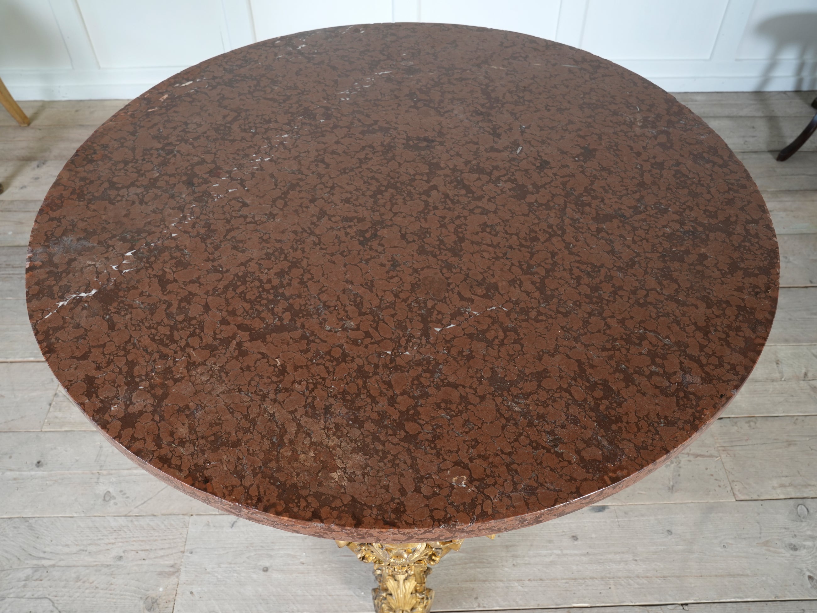 A Mid 19th Century Gilt Gesso Centre Table