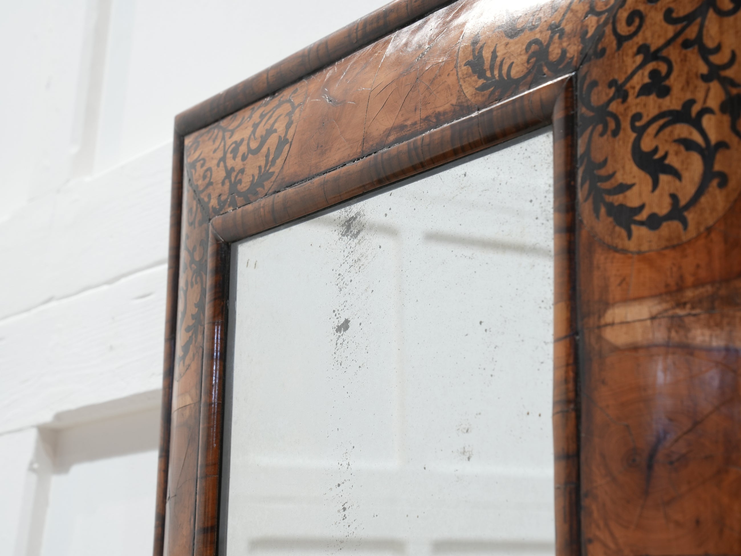 A William & Mary Cushion Mirror