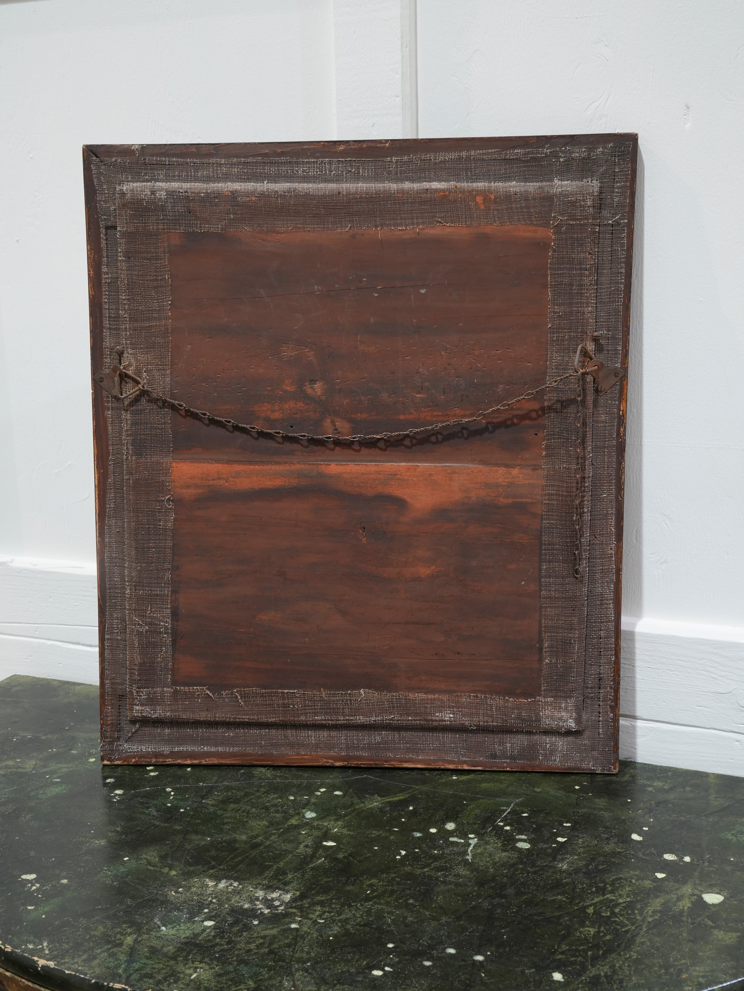 A William & Mary Cushion Mirror