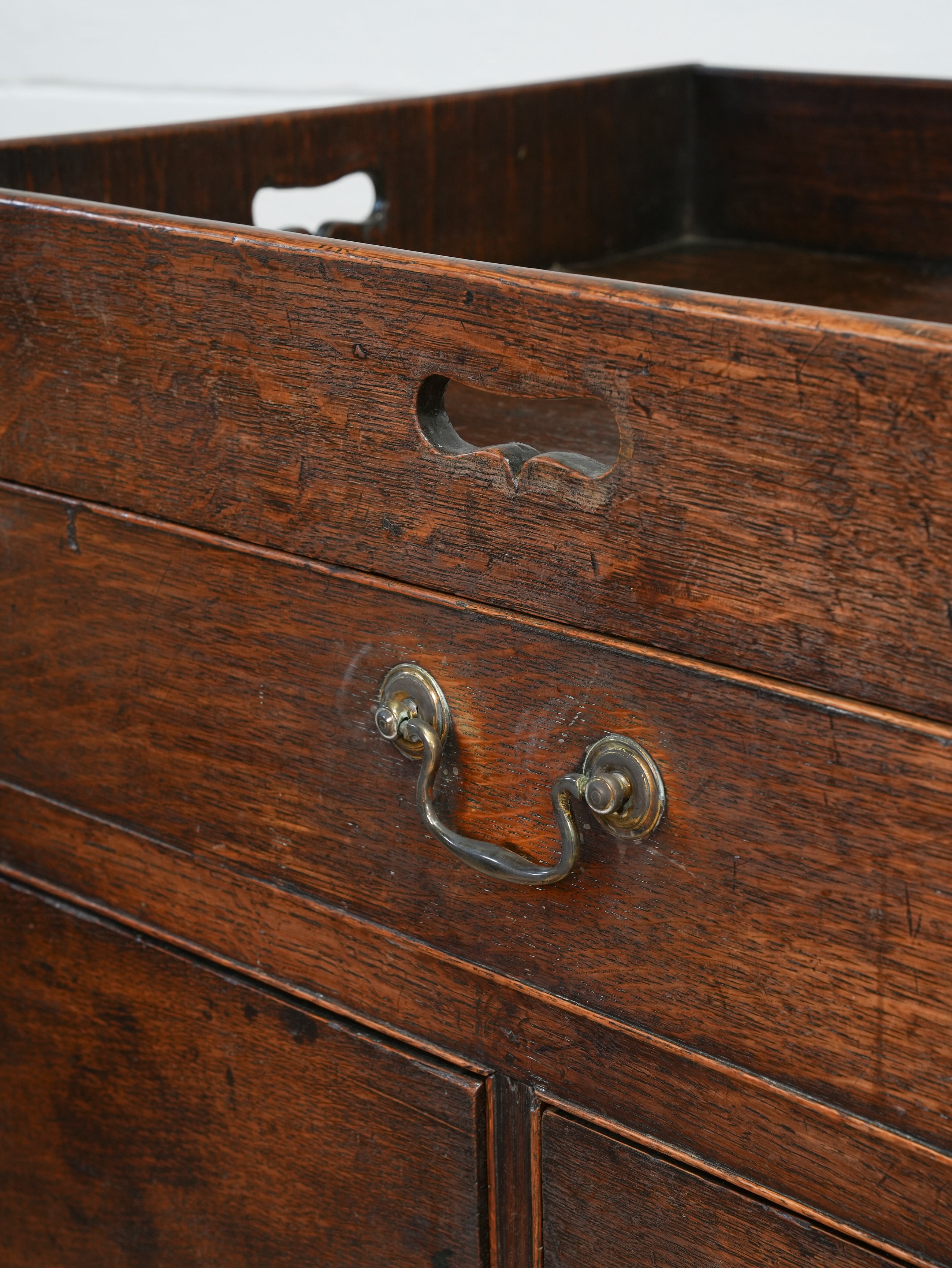 A George III Bedside Commode Cabinet