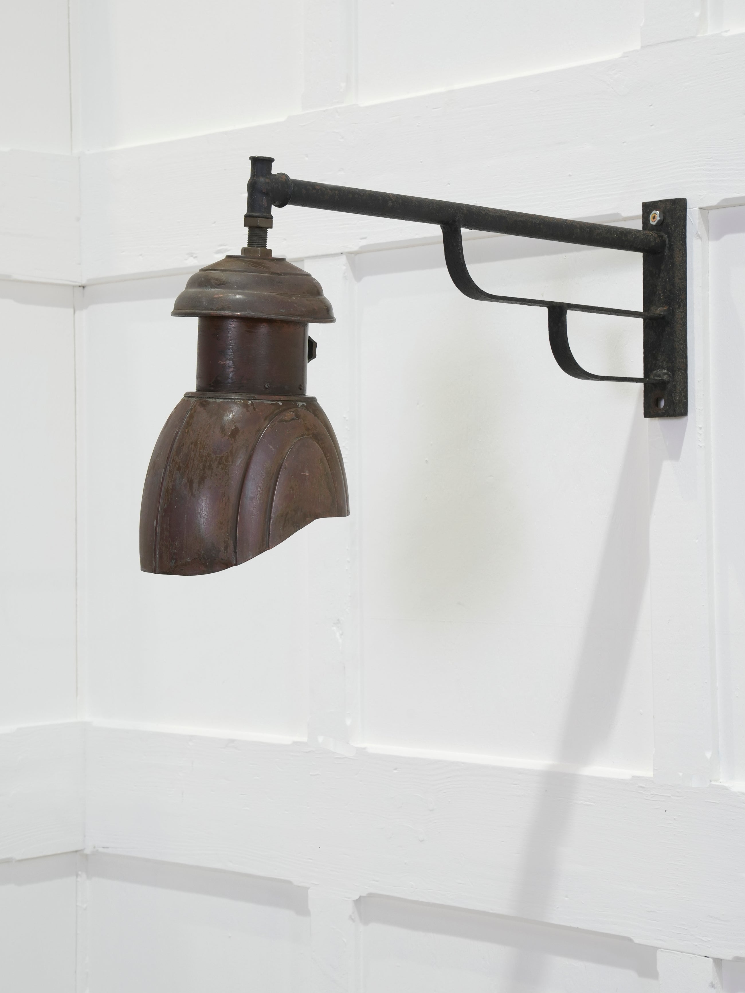 A French Nautilus Wall Light