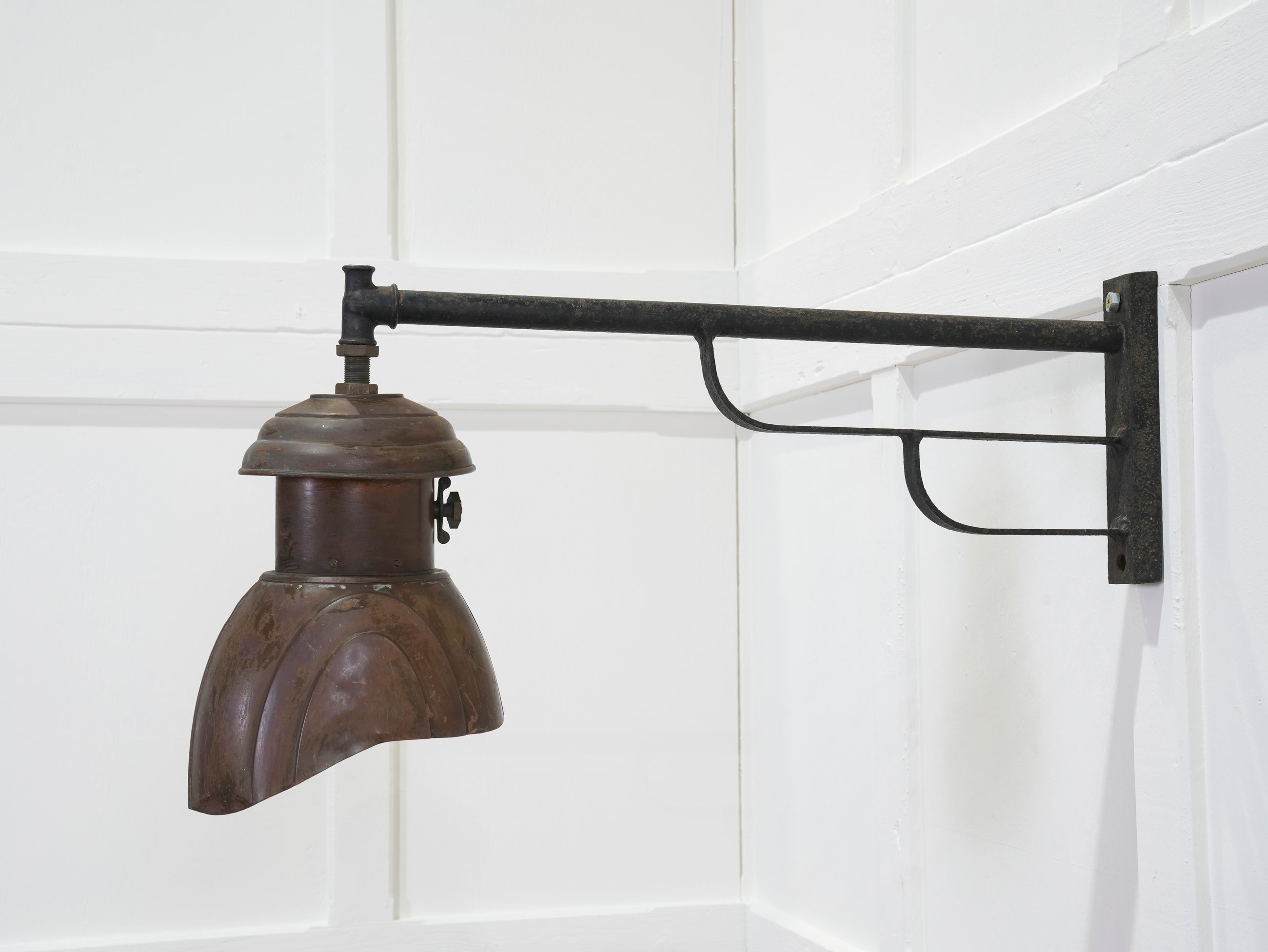 A French Nautilus Wall Light