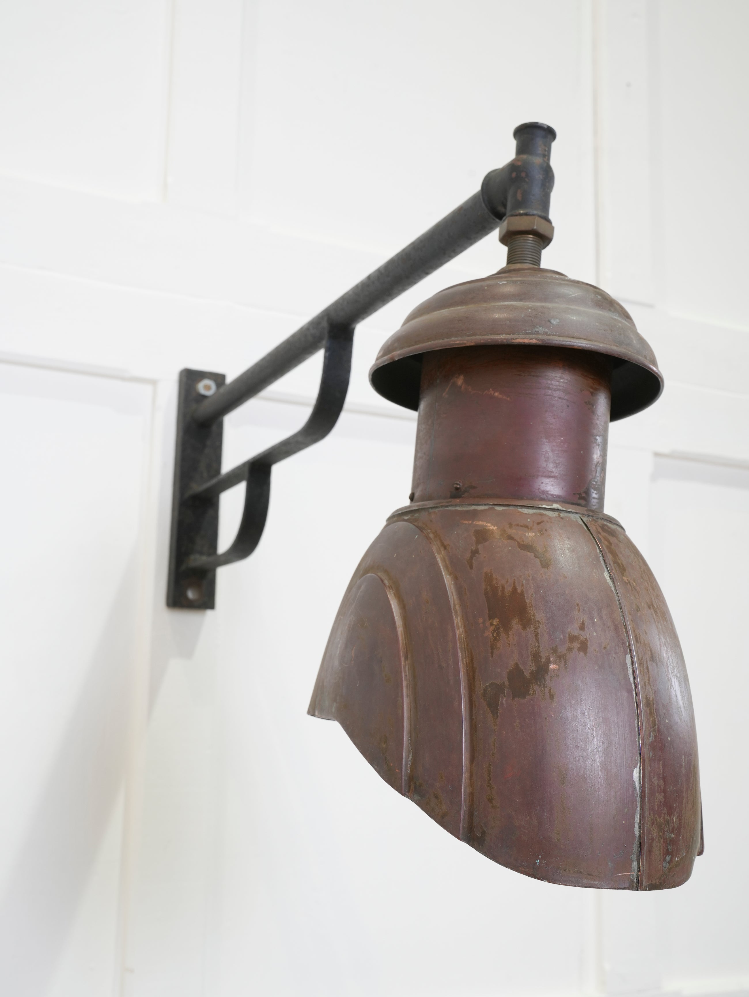 A French Nautilus Wall Light