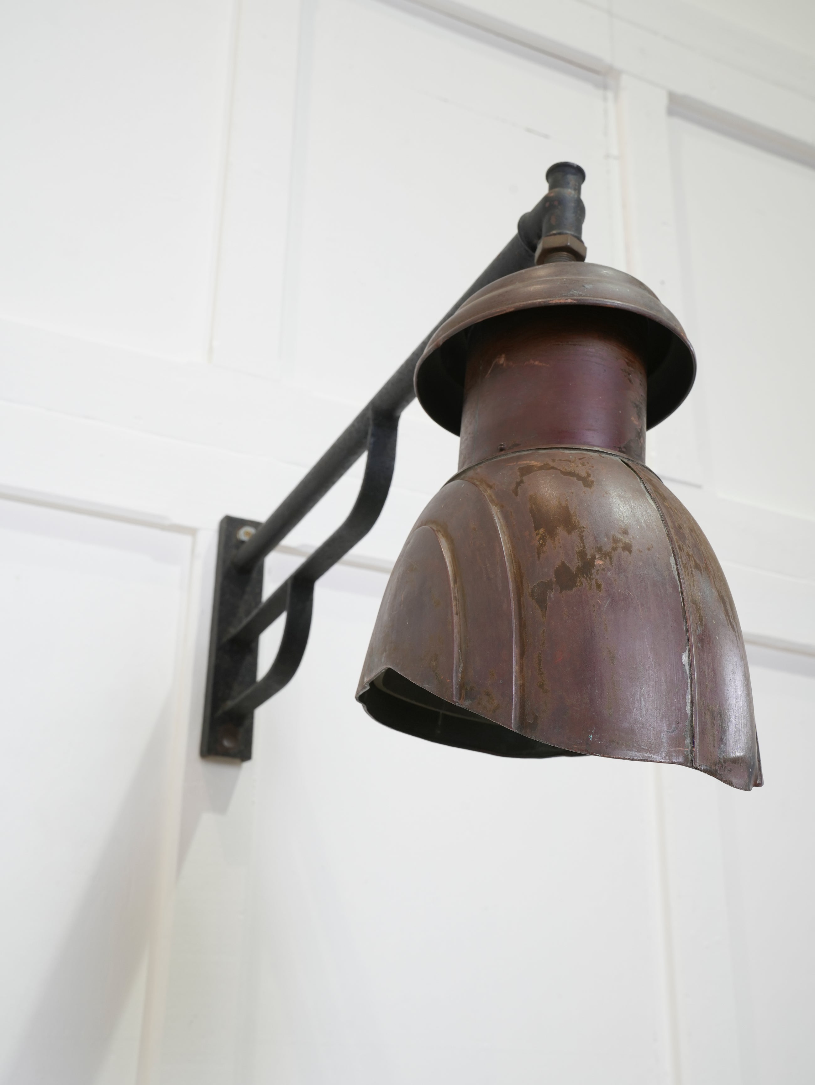 A French Nautilus Wall Light
