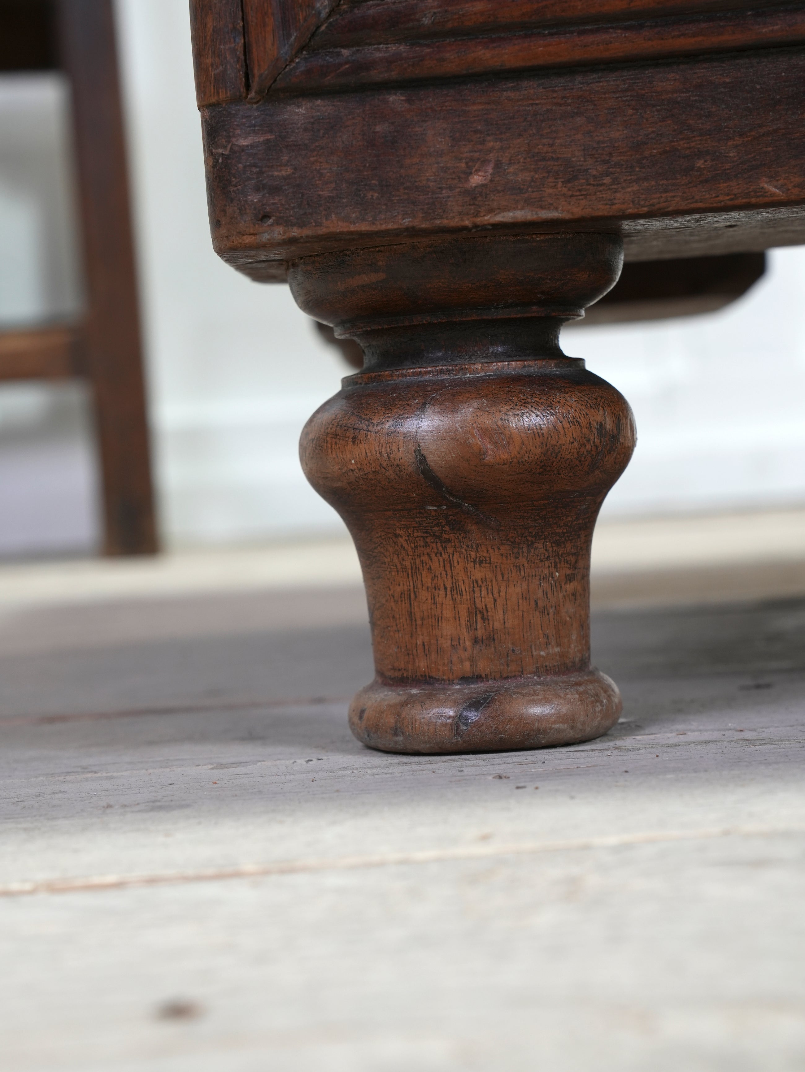 A Mid 19th Century Campaign Secretaire Chest