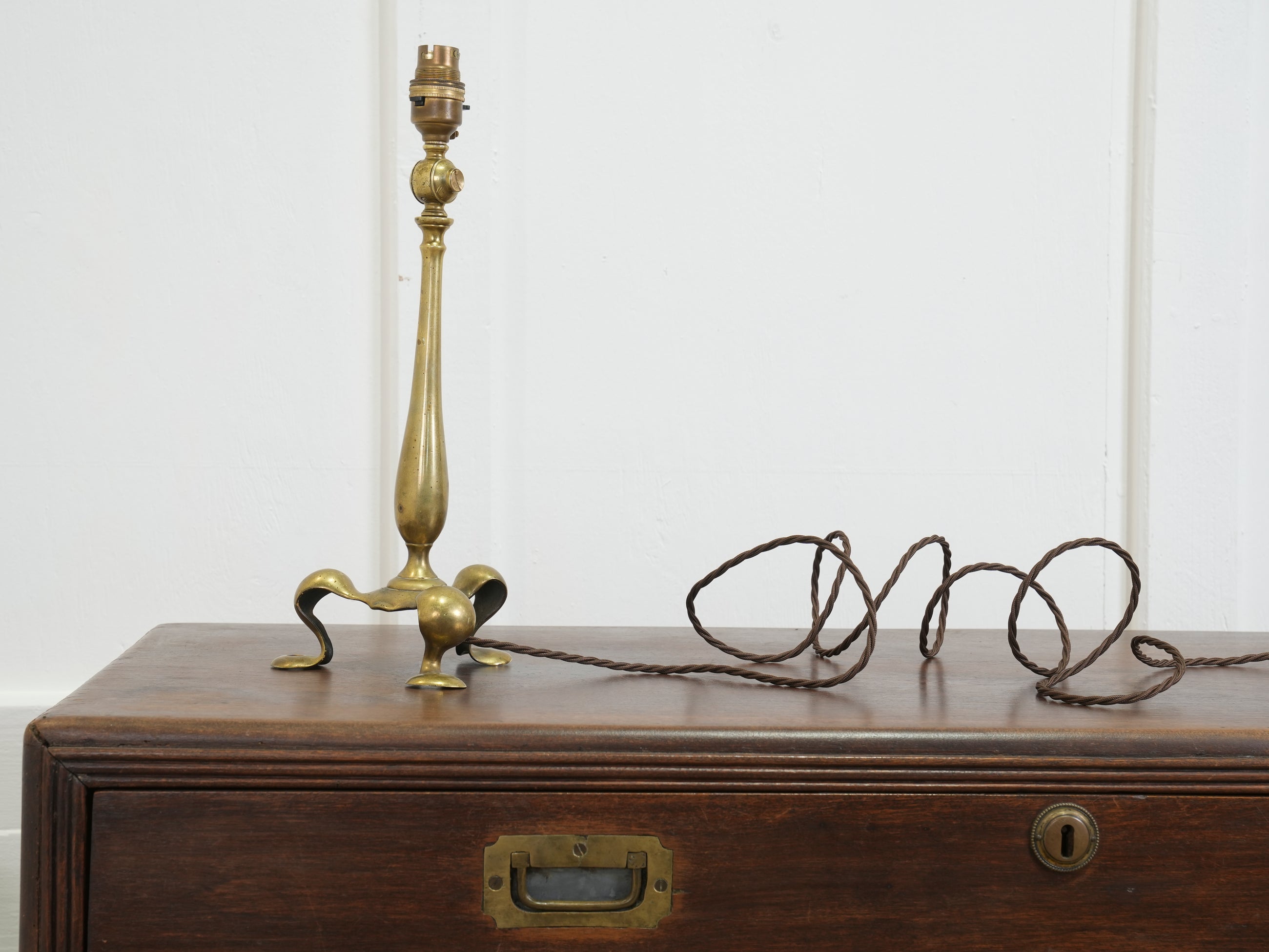 A Brass “Pullman” Lamp
