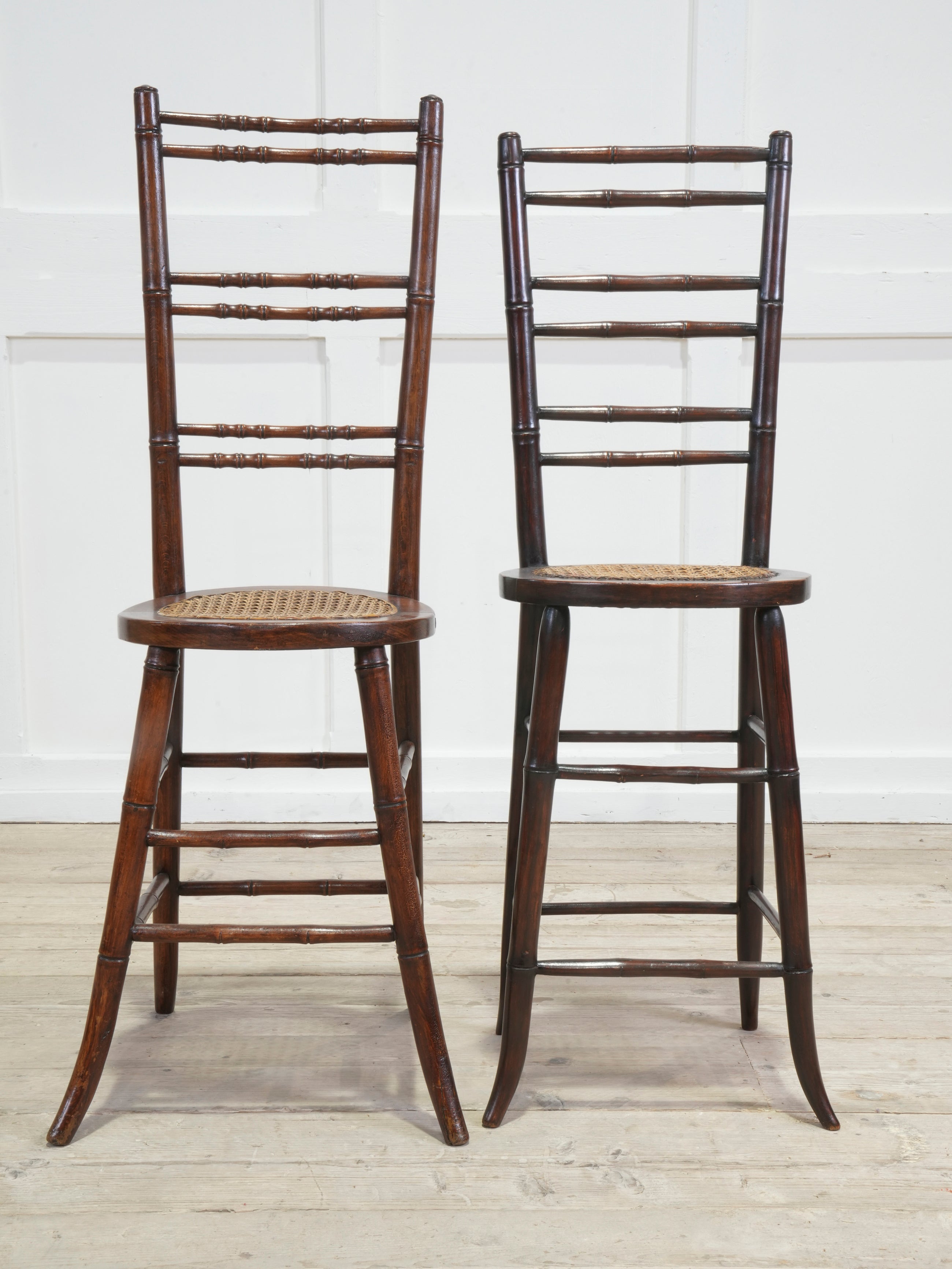 A Group of 19th Century Correction Chairs