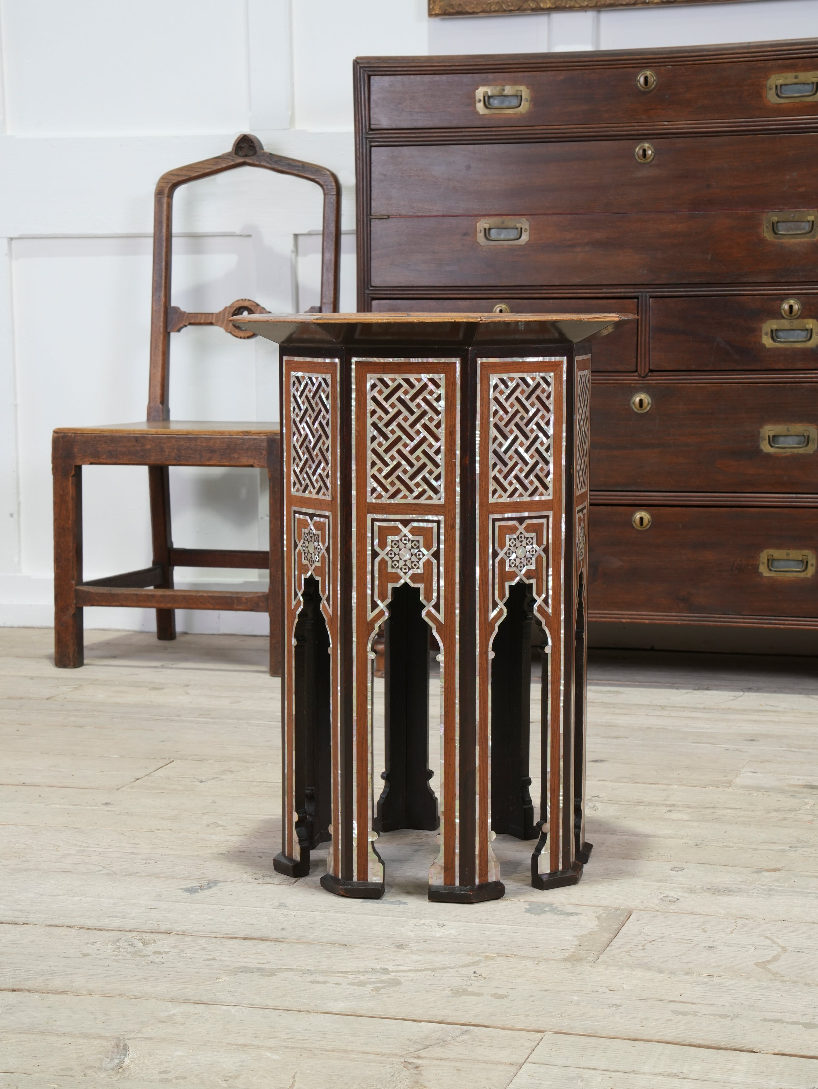A 1930s Moorish Side Table