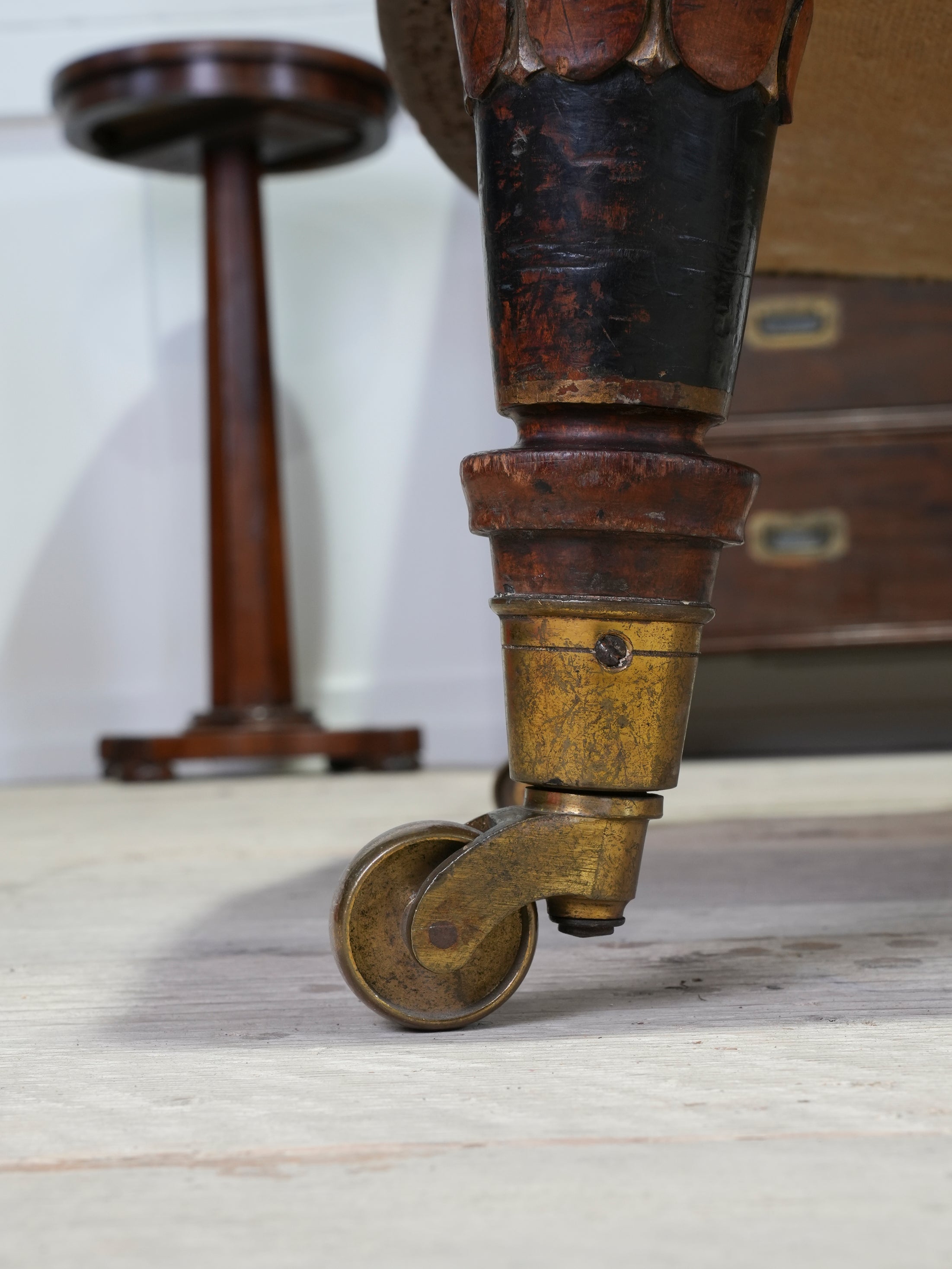 A William IV Burr Maple Armchair
