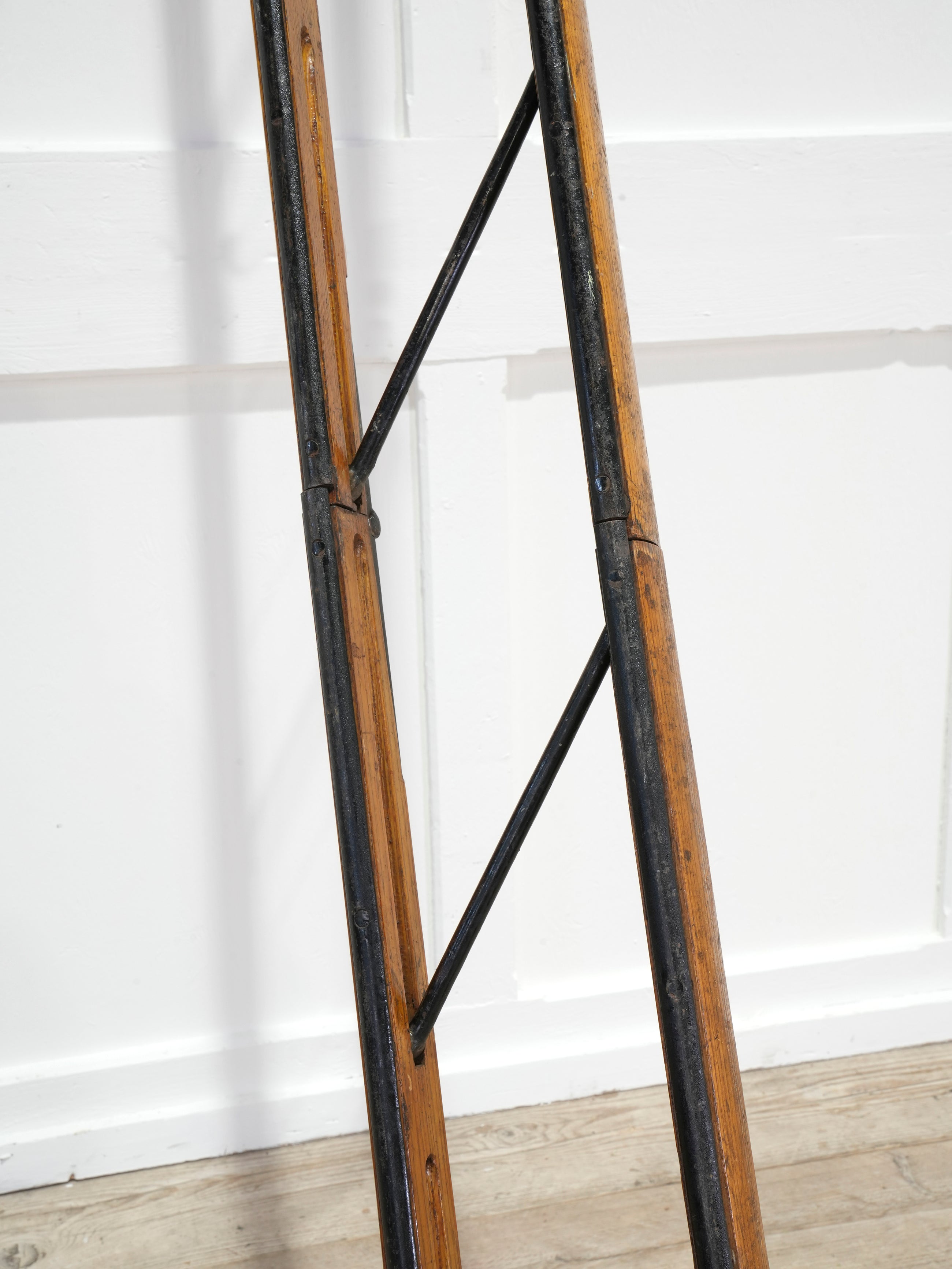 A Set of 19th Century Folding Ladders