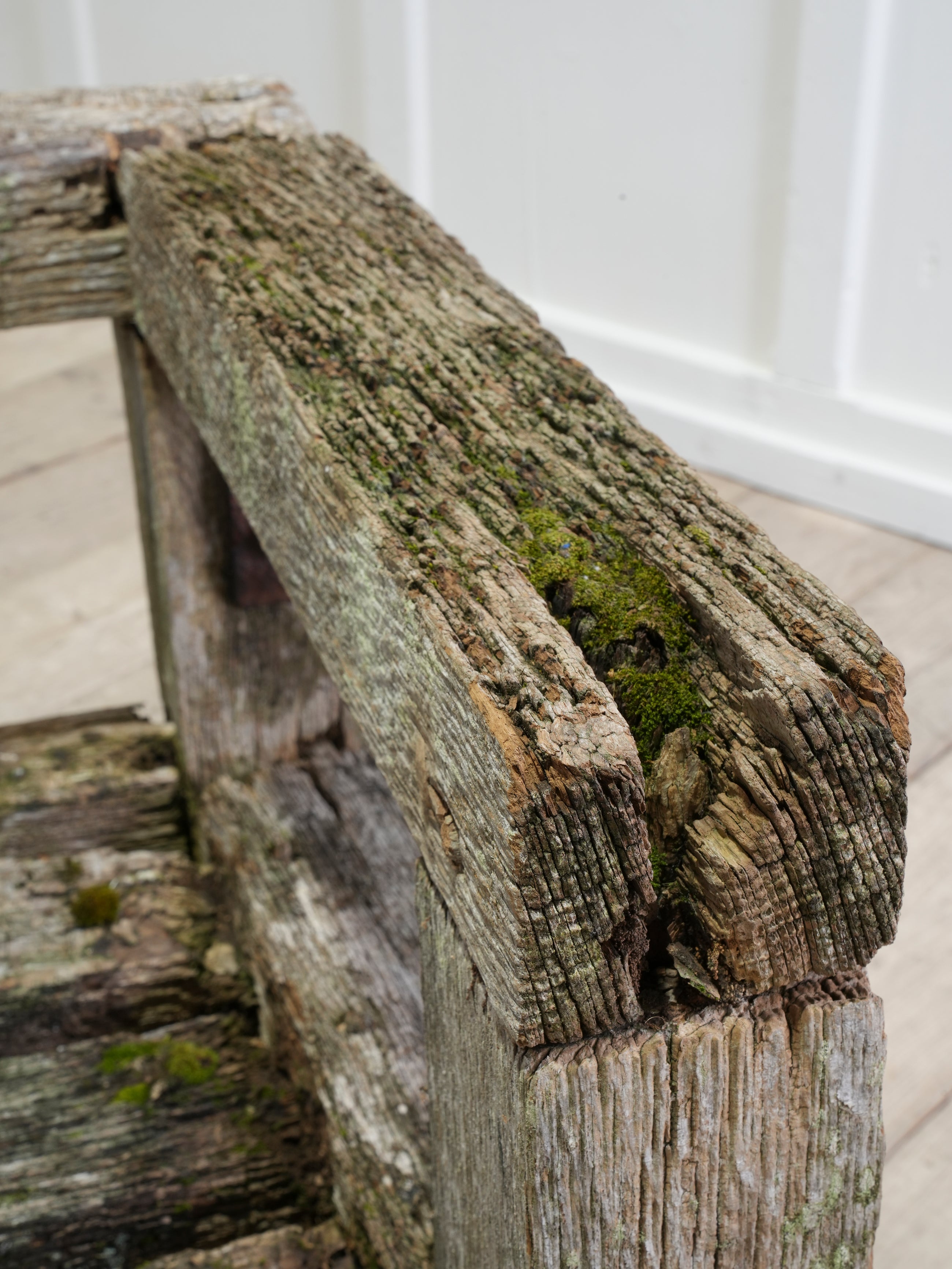 A Pair of Oak Estate Benches