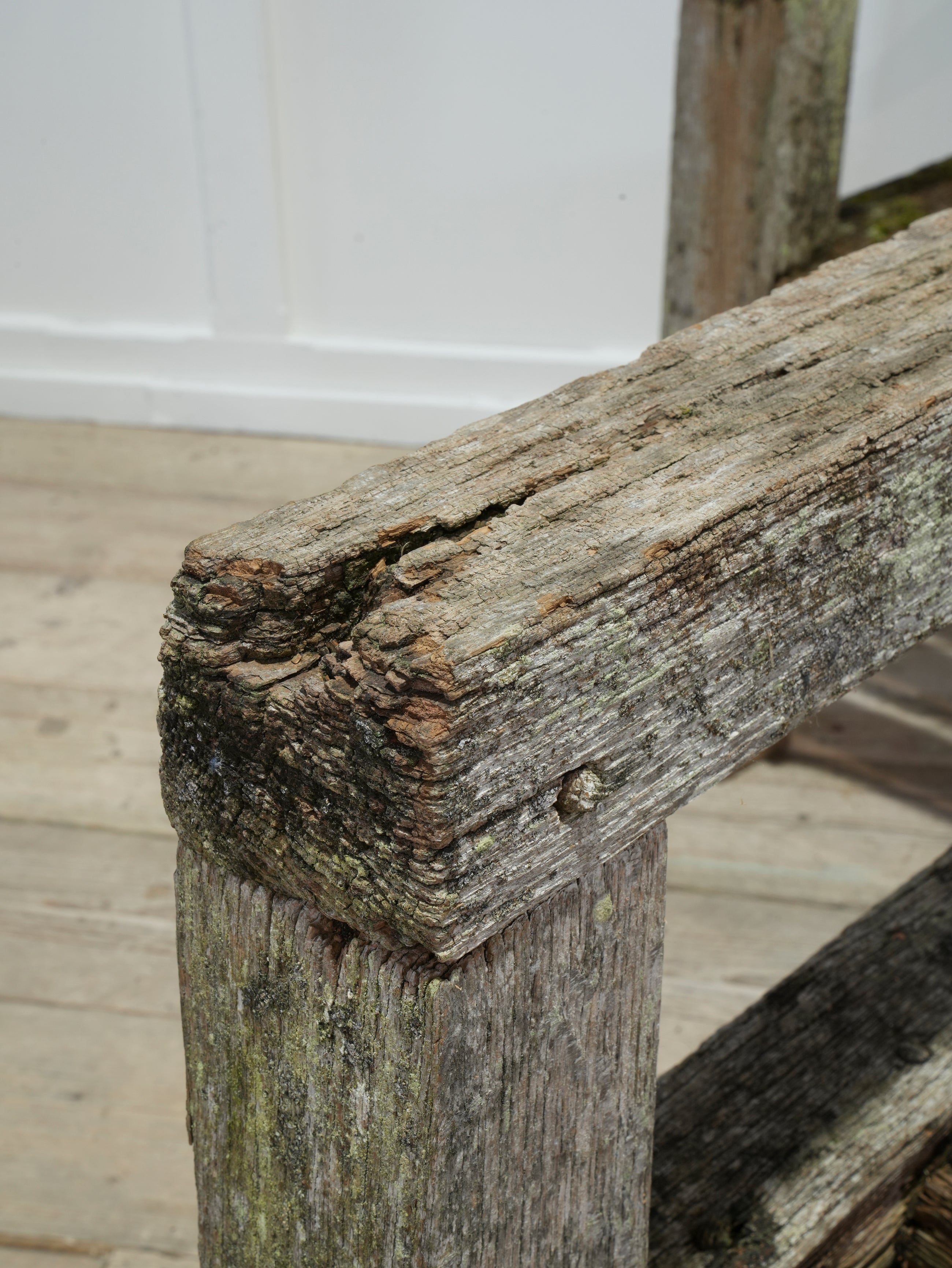 A Pair of Oak Estate Benches
