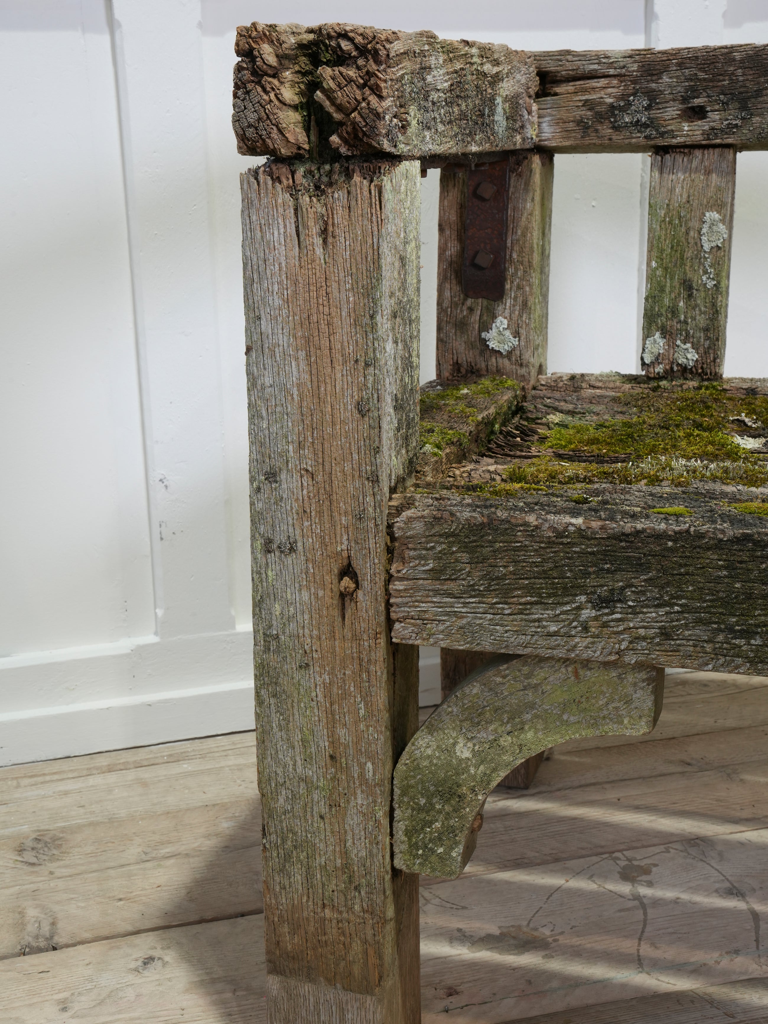 A Pair of Oak Estate Benches