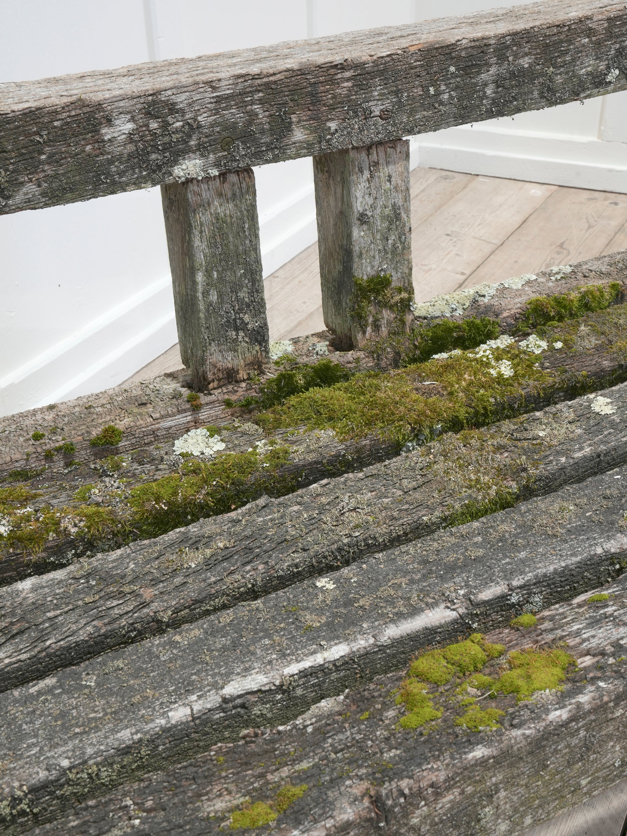 A Pair of Oak Estate Benches