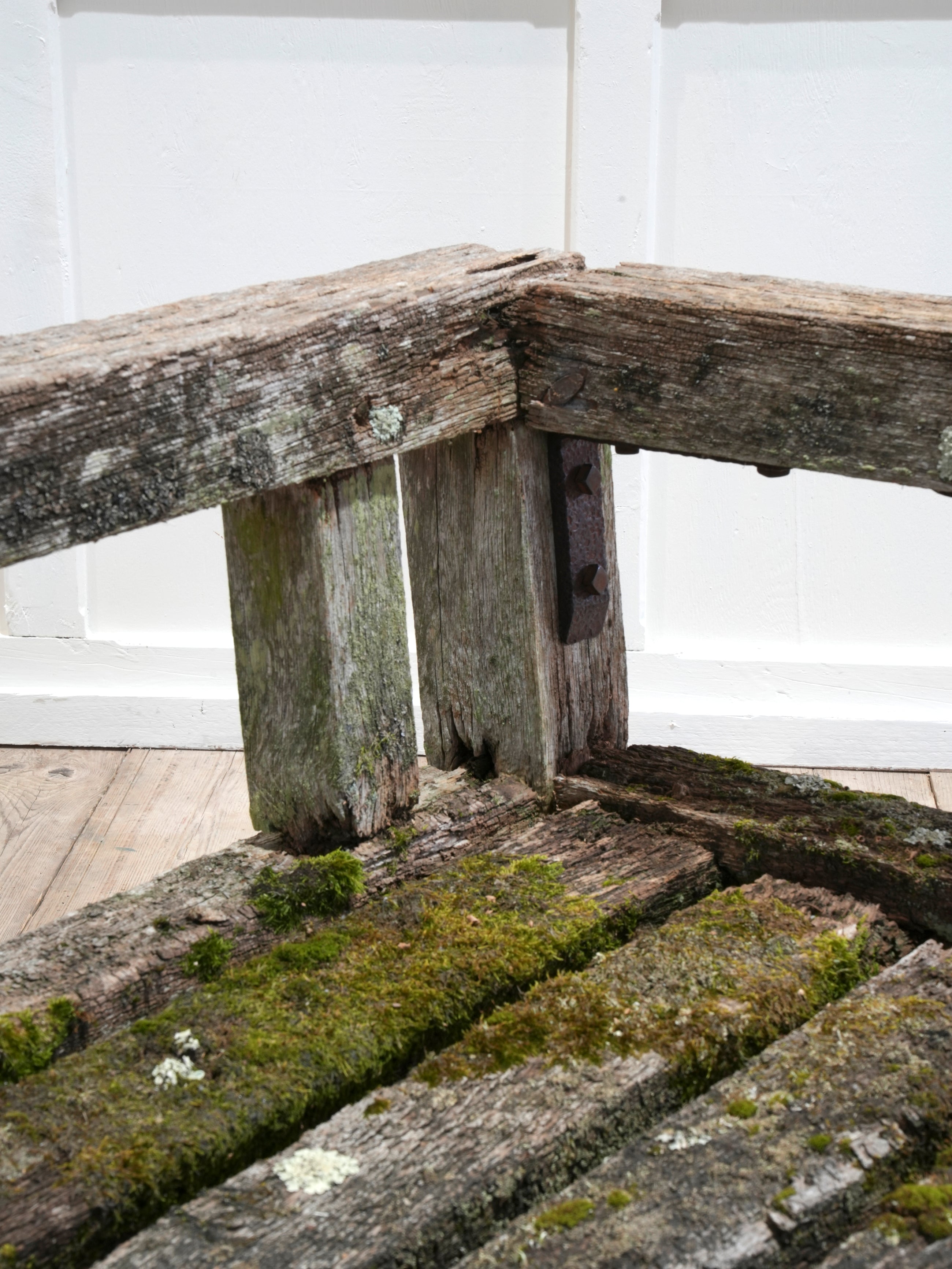 A Pair of Oak Estate Benches
