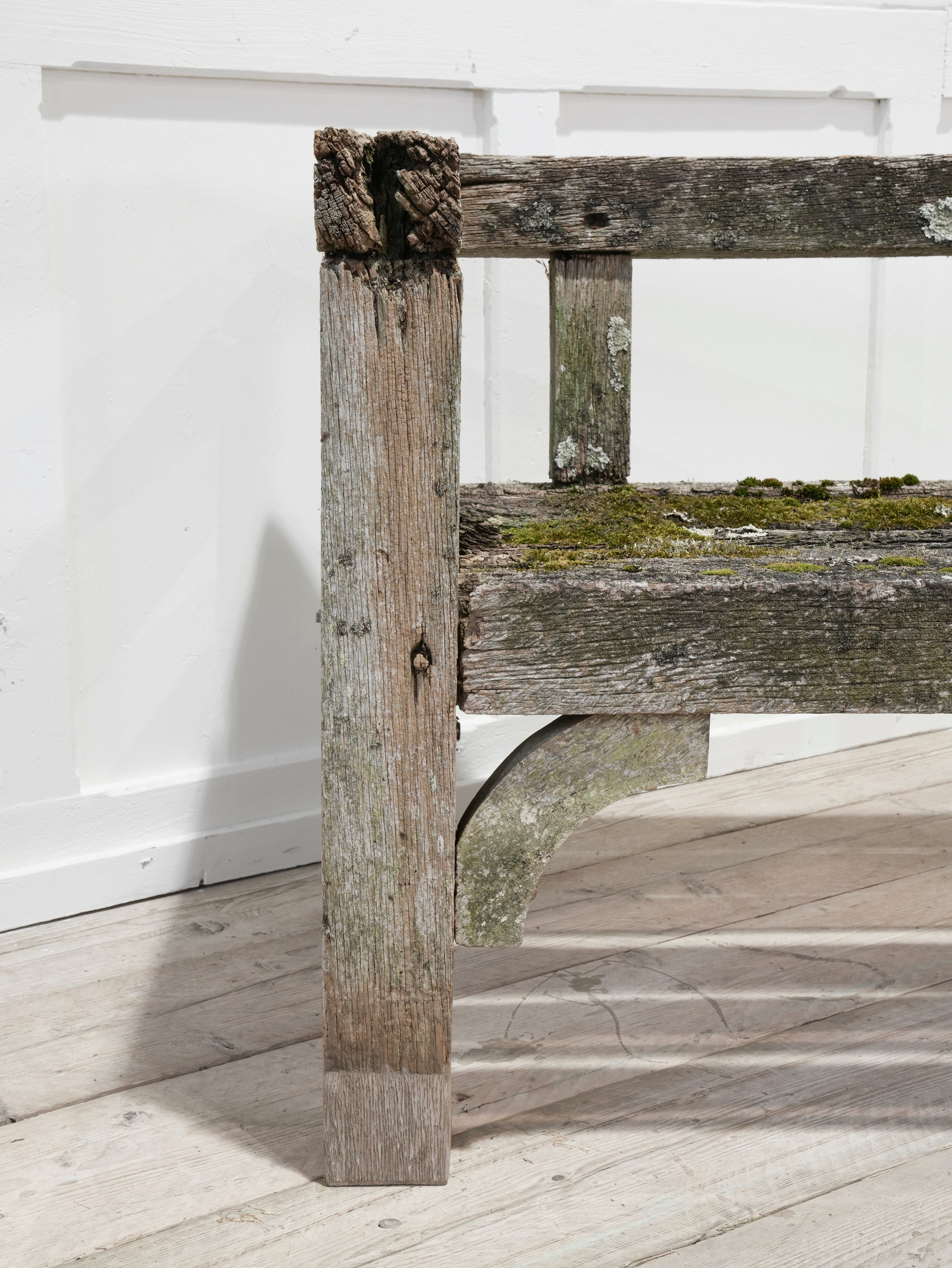 A Pair of Oak Estate Benches