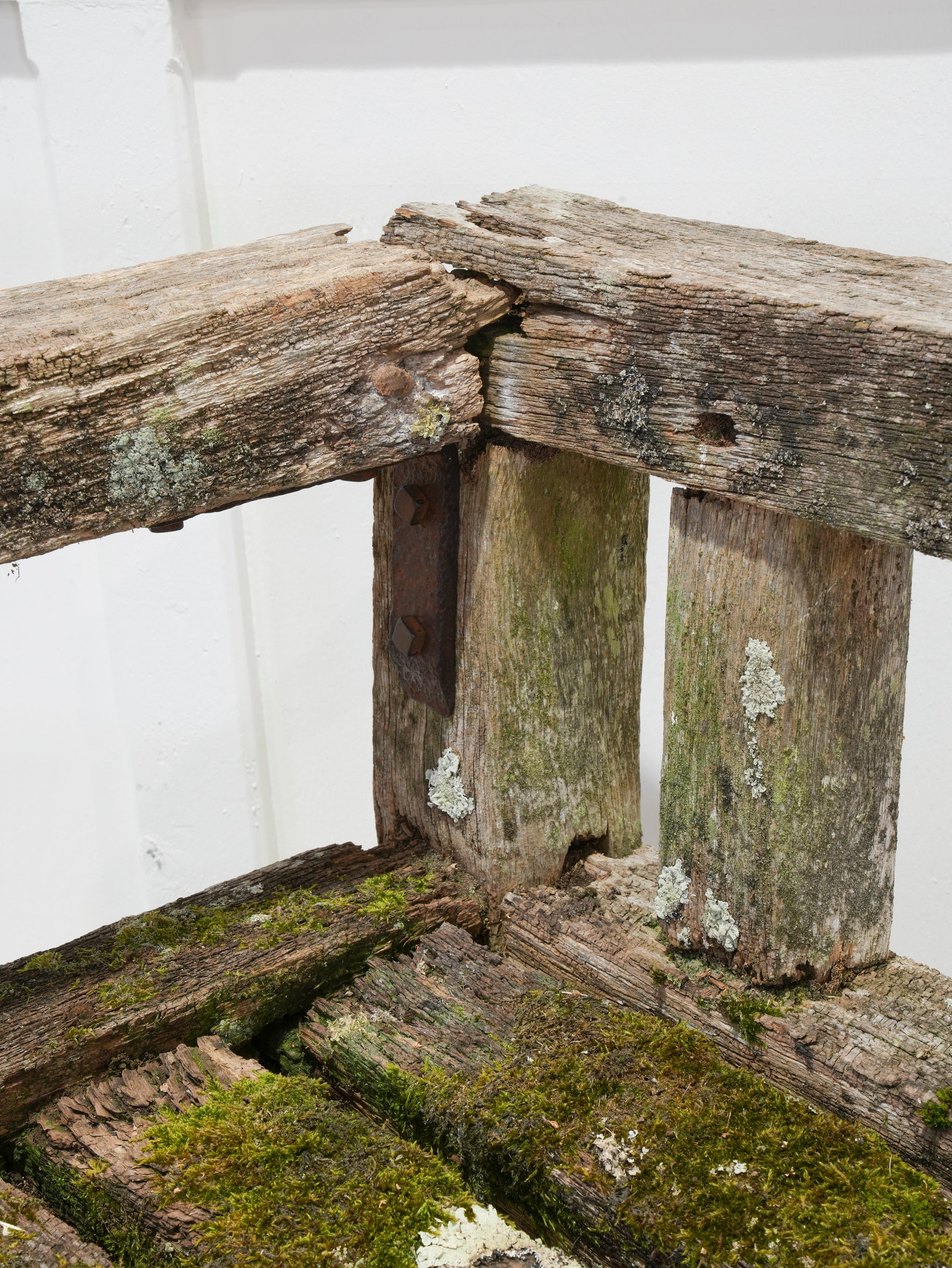 A Pair of Oak Estate Benches