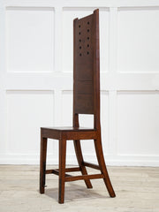 A 19th Century Mahogany Correction Chair