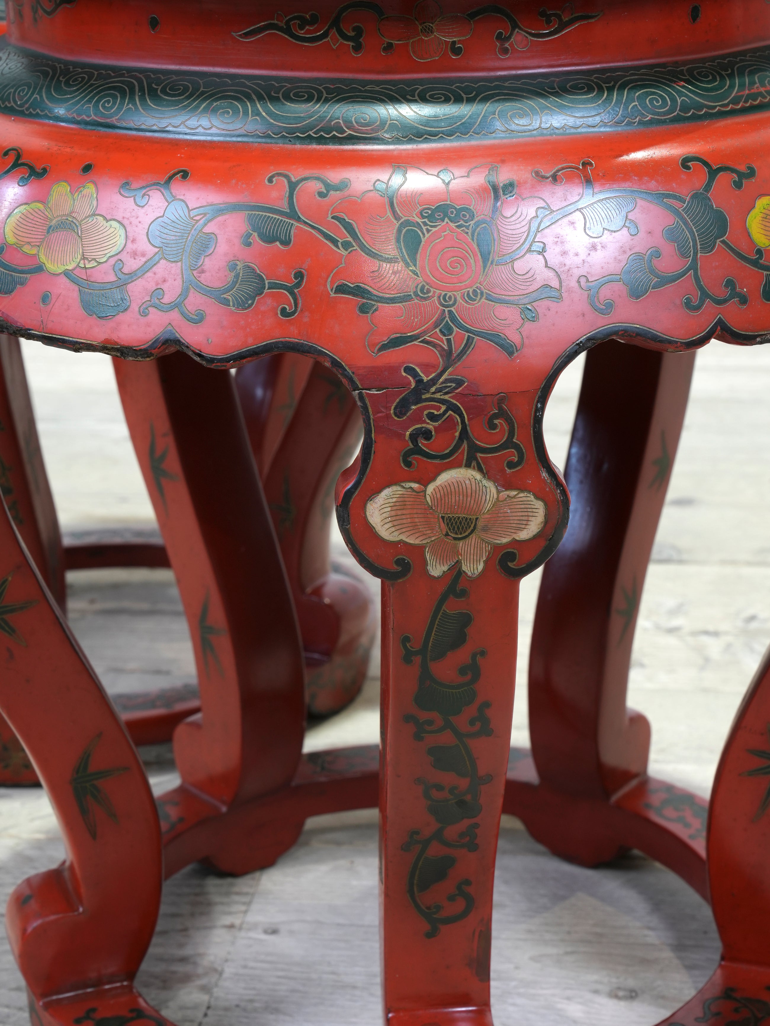 A Pair of Chinoiserie Tables