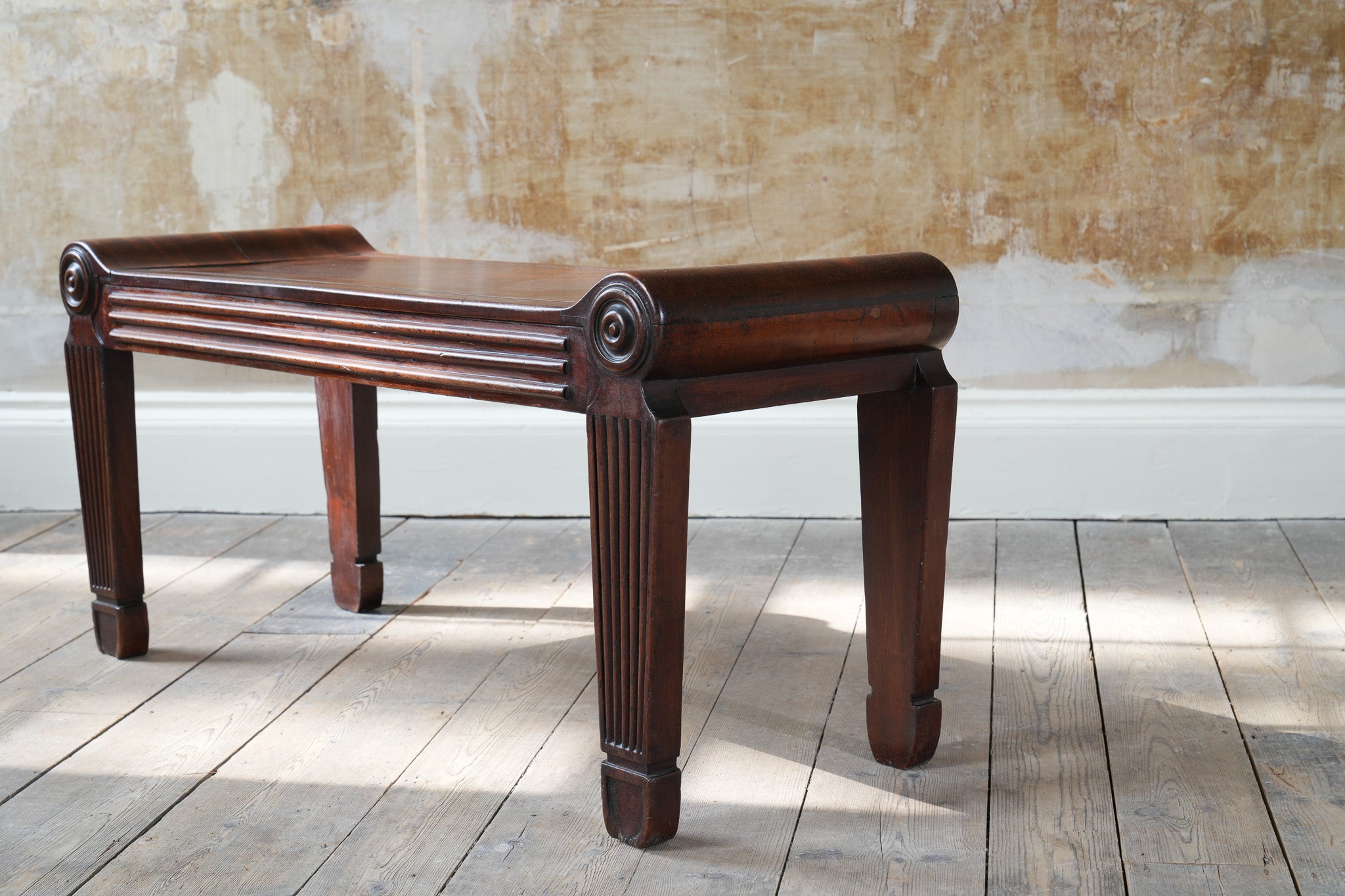 A Regency Hall Bench in the manner of Marsh & Tatham
