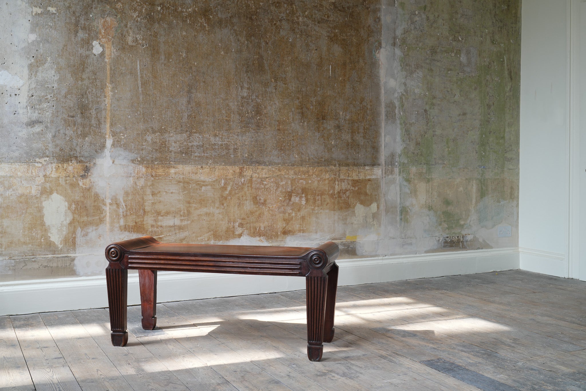 A Regency Hall Bench in the manner of Marsh & Tatham