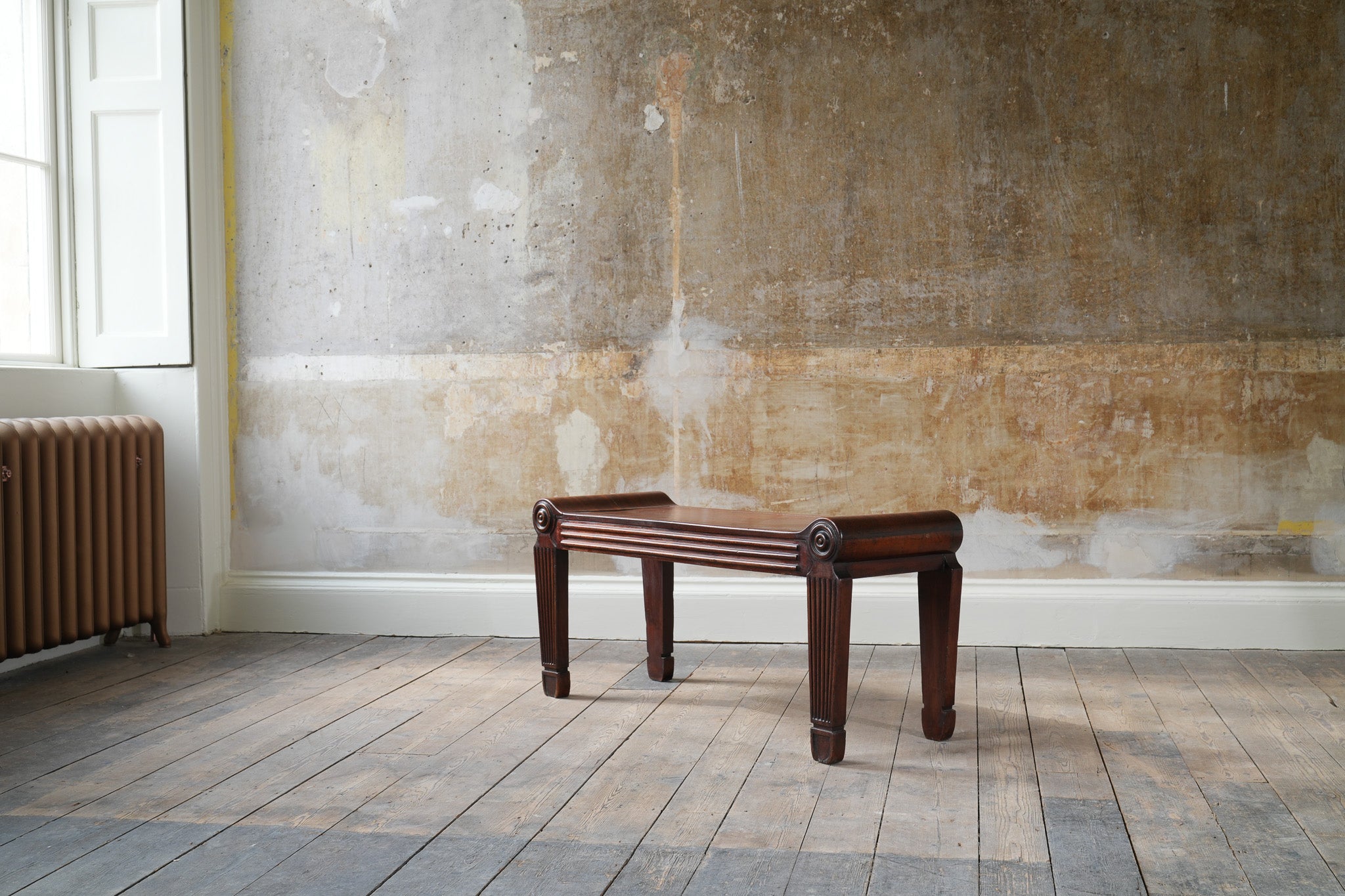 A Regency Hall Bench in the manner of Marsh & Tatham