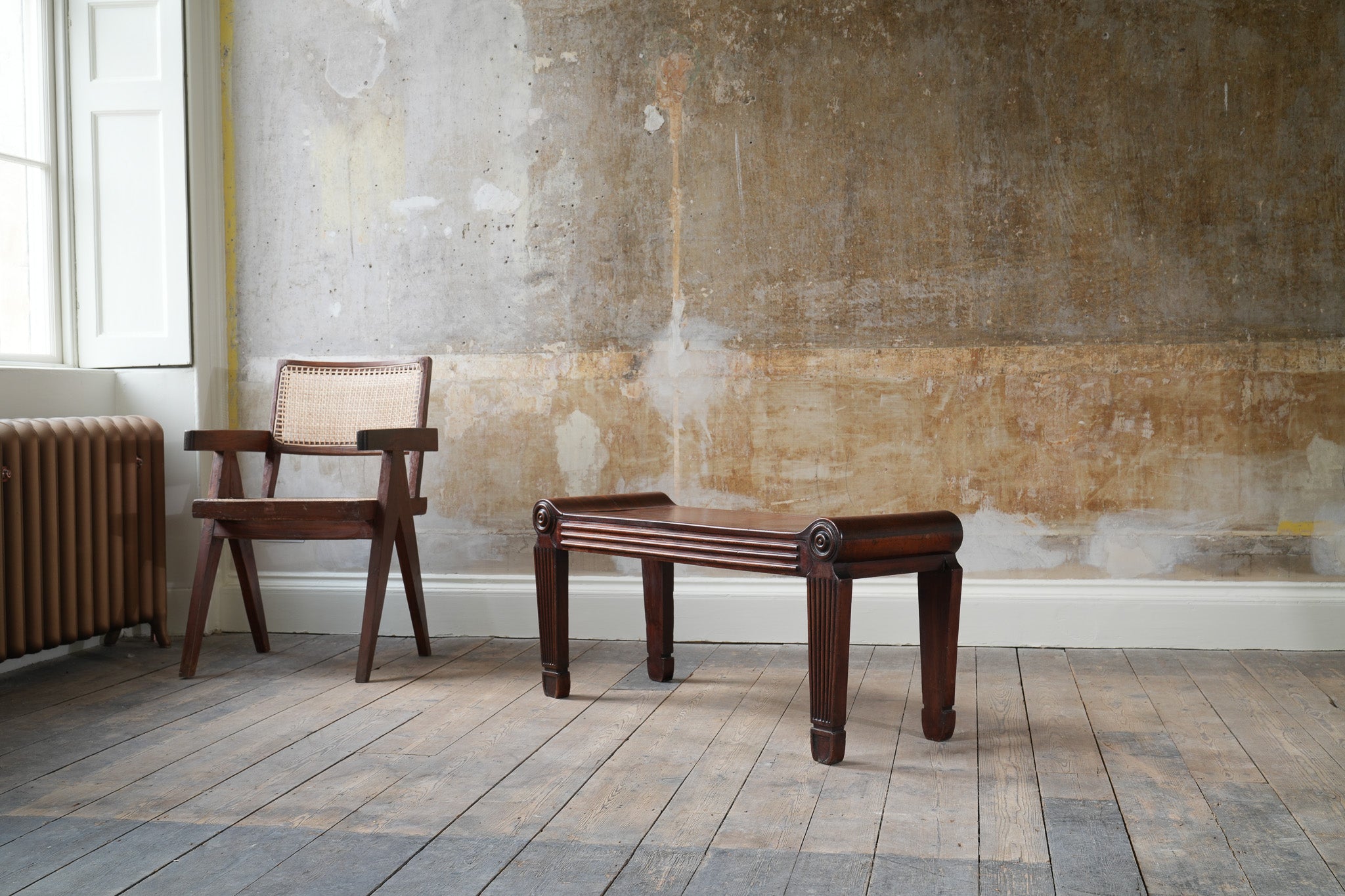 A Regency Hall Bench in the manner of Marsh & Tatham