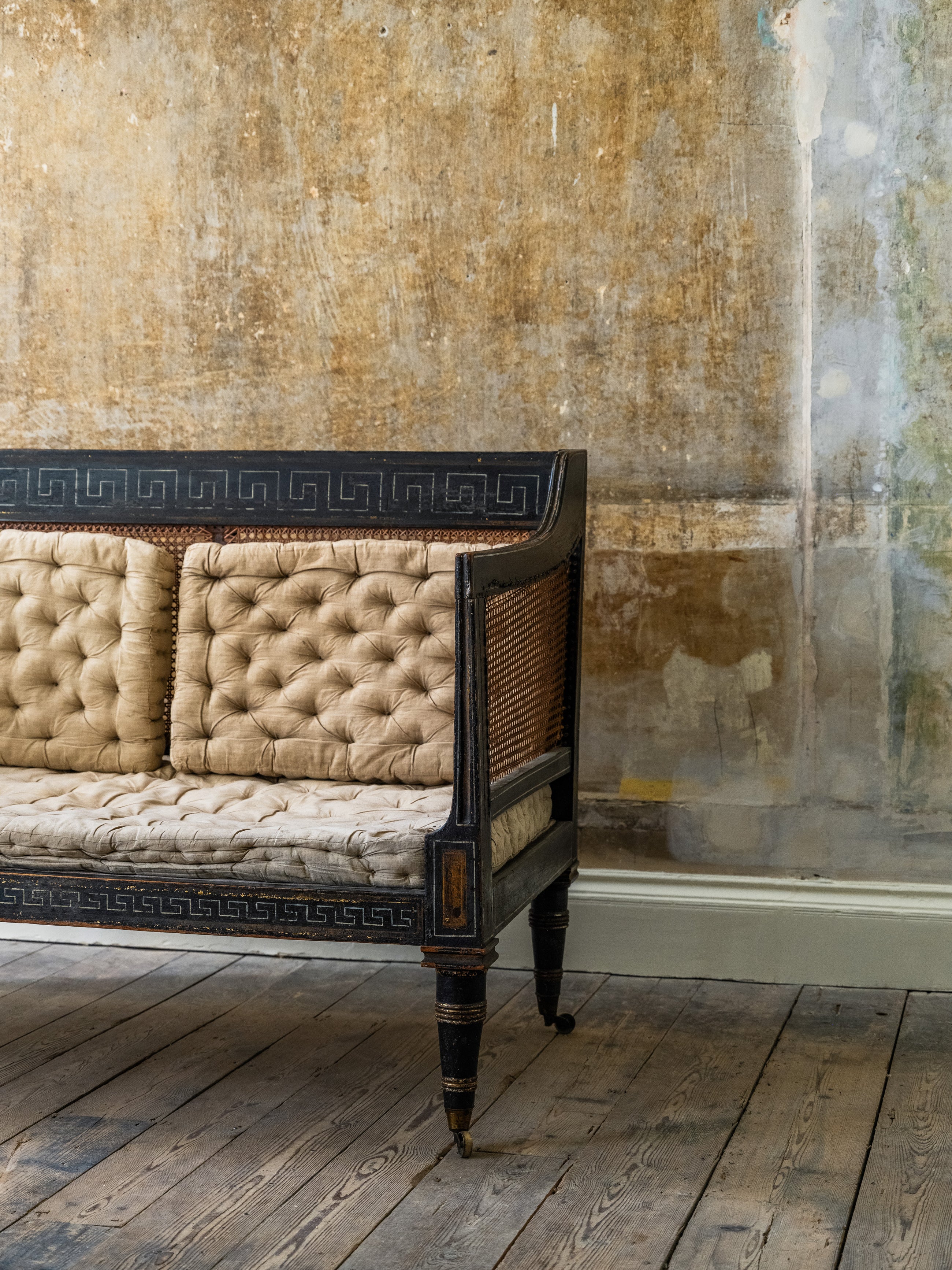 A Decorated George III Sofa