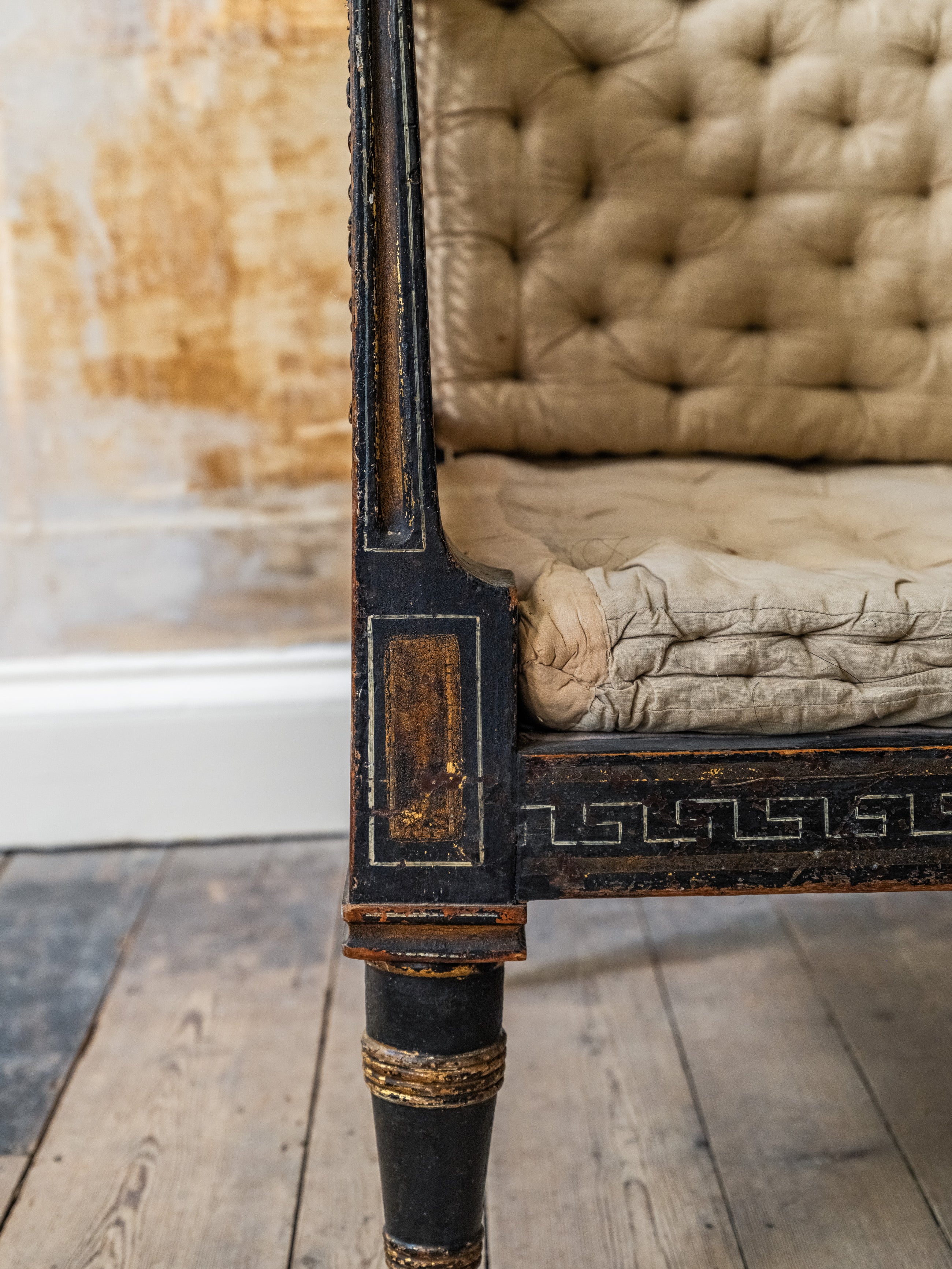 A Decorated George III Sofa