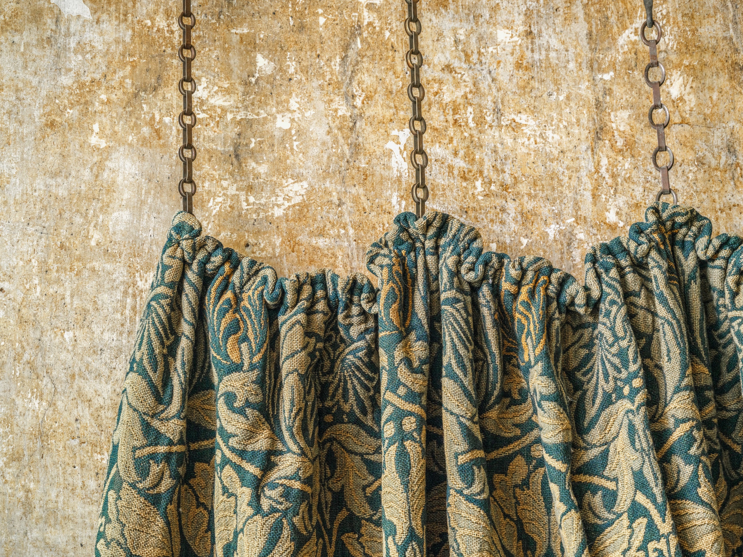 A Pair of 19th Century William Morris Curtains