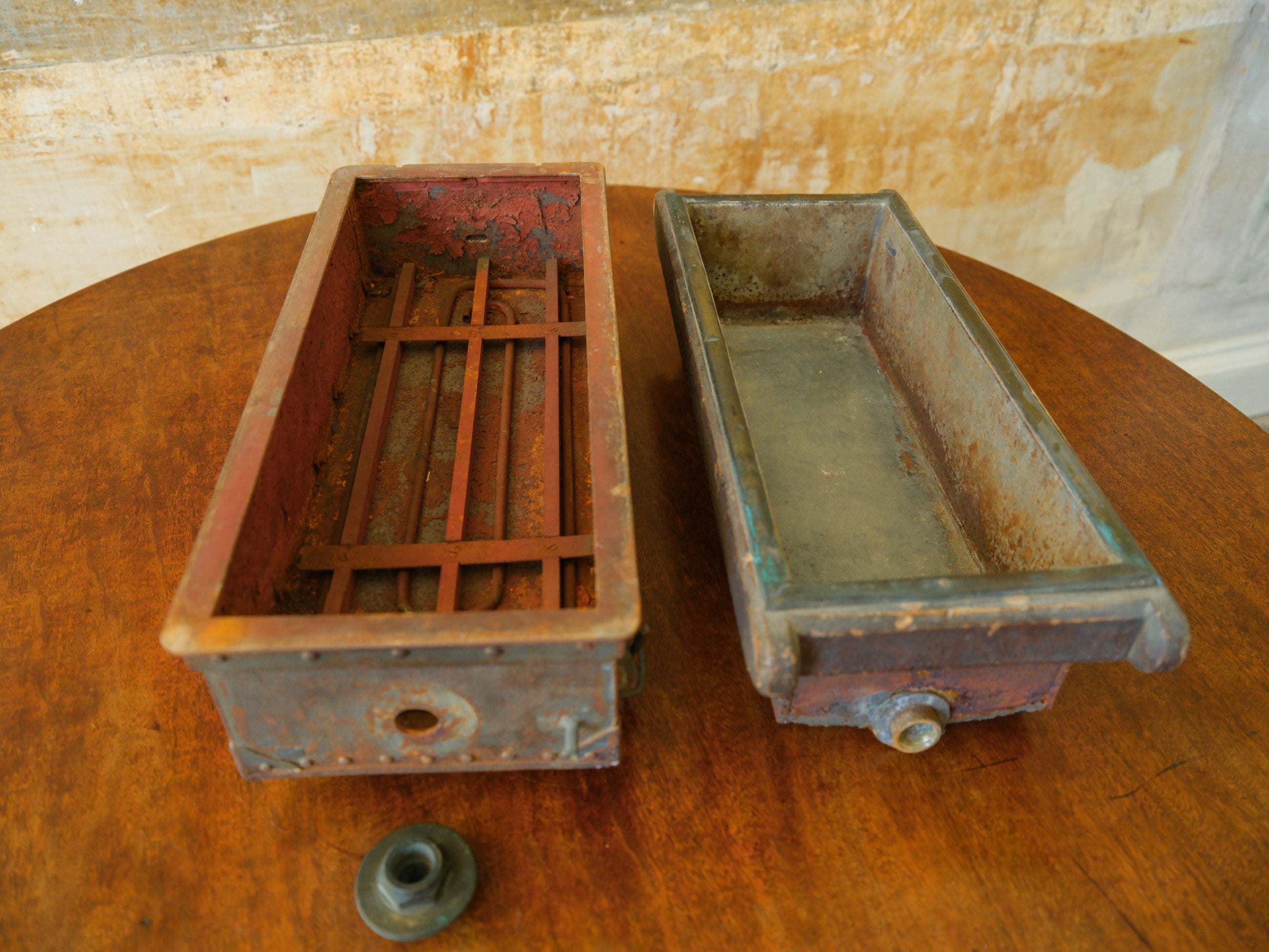 A 19th Century Cheese Vat Desk Model