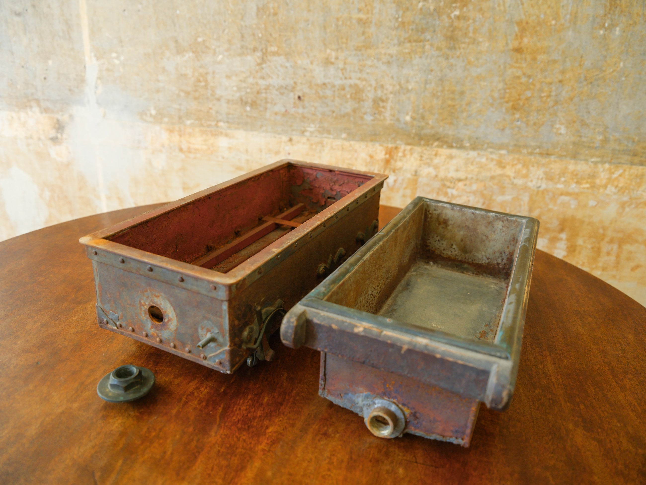 A 19th Century Cheese Vat Desk Model
