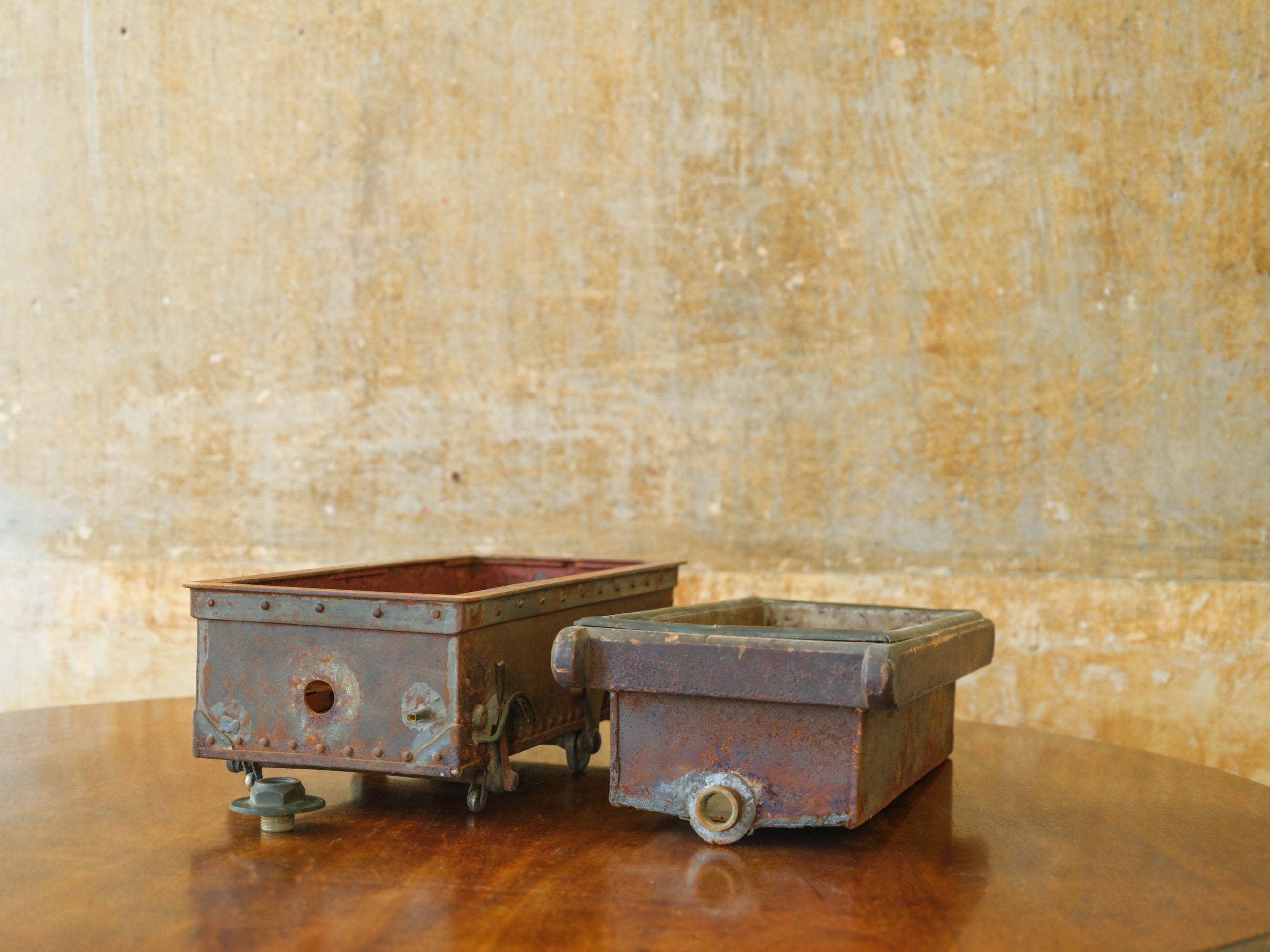 A 19th Century Cheese Vat Desk Model