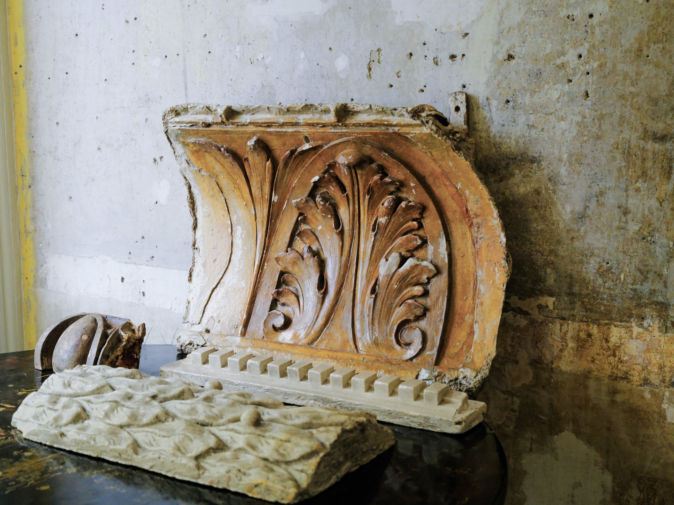 19th Century Architectural Plaster Fragments
