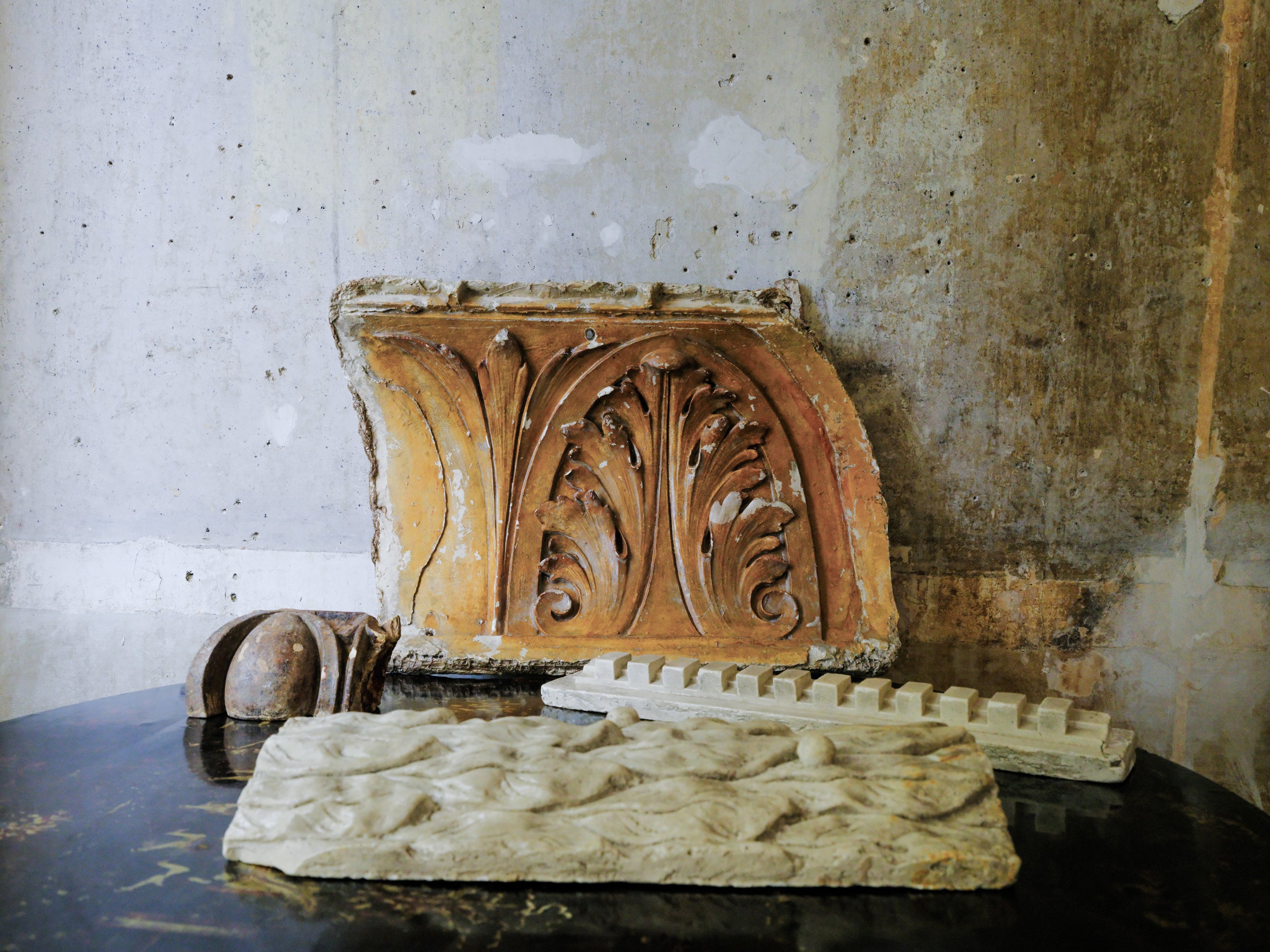 19th Century Architectural Plaster Fragments