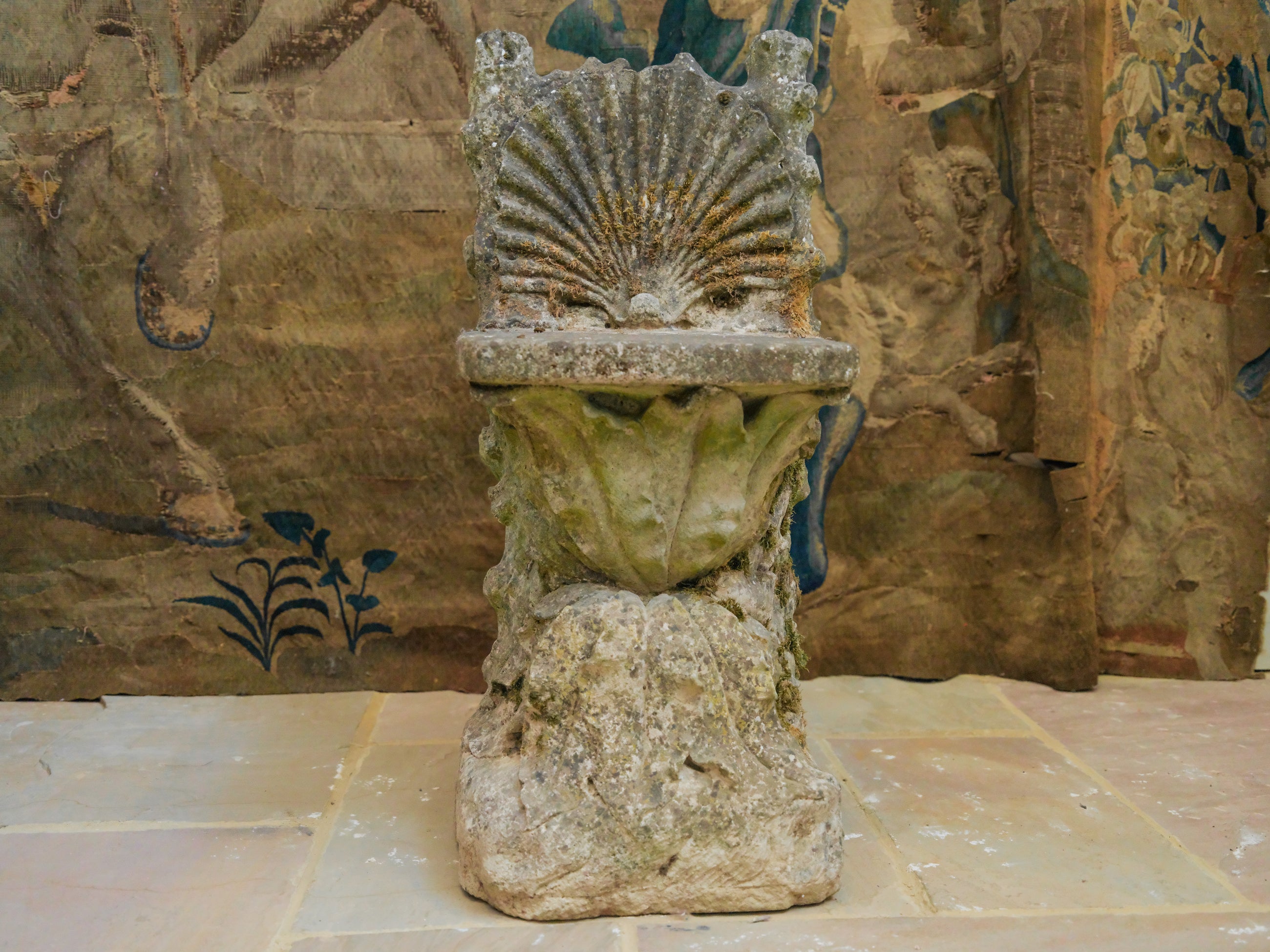 19th Century Italian Grit Stone Grotto Chairs