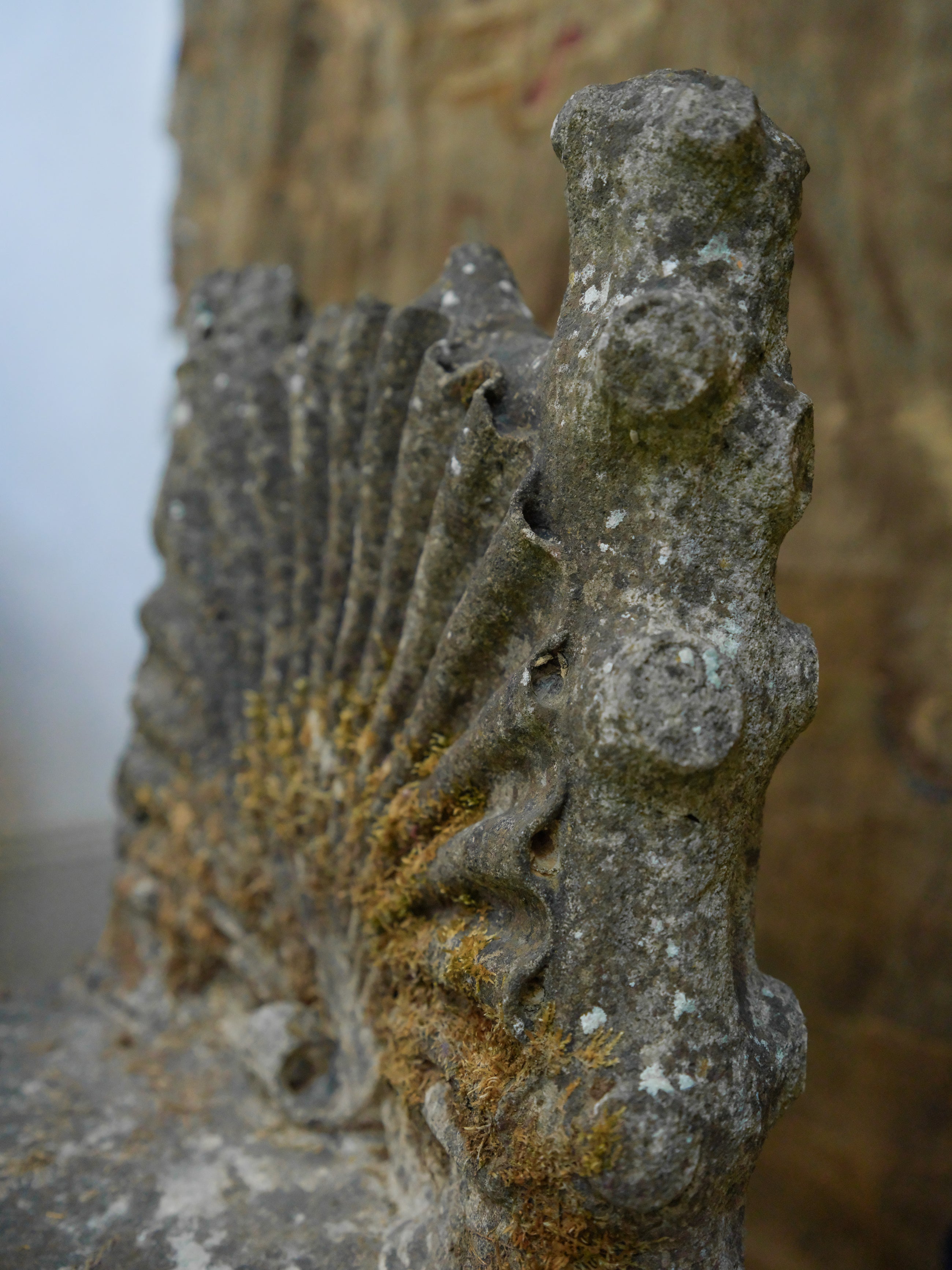19th Century Italian Grit Stone Grotto Chairs
