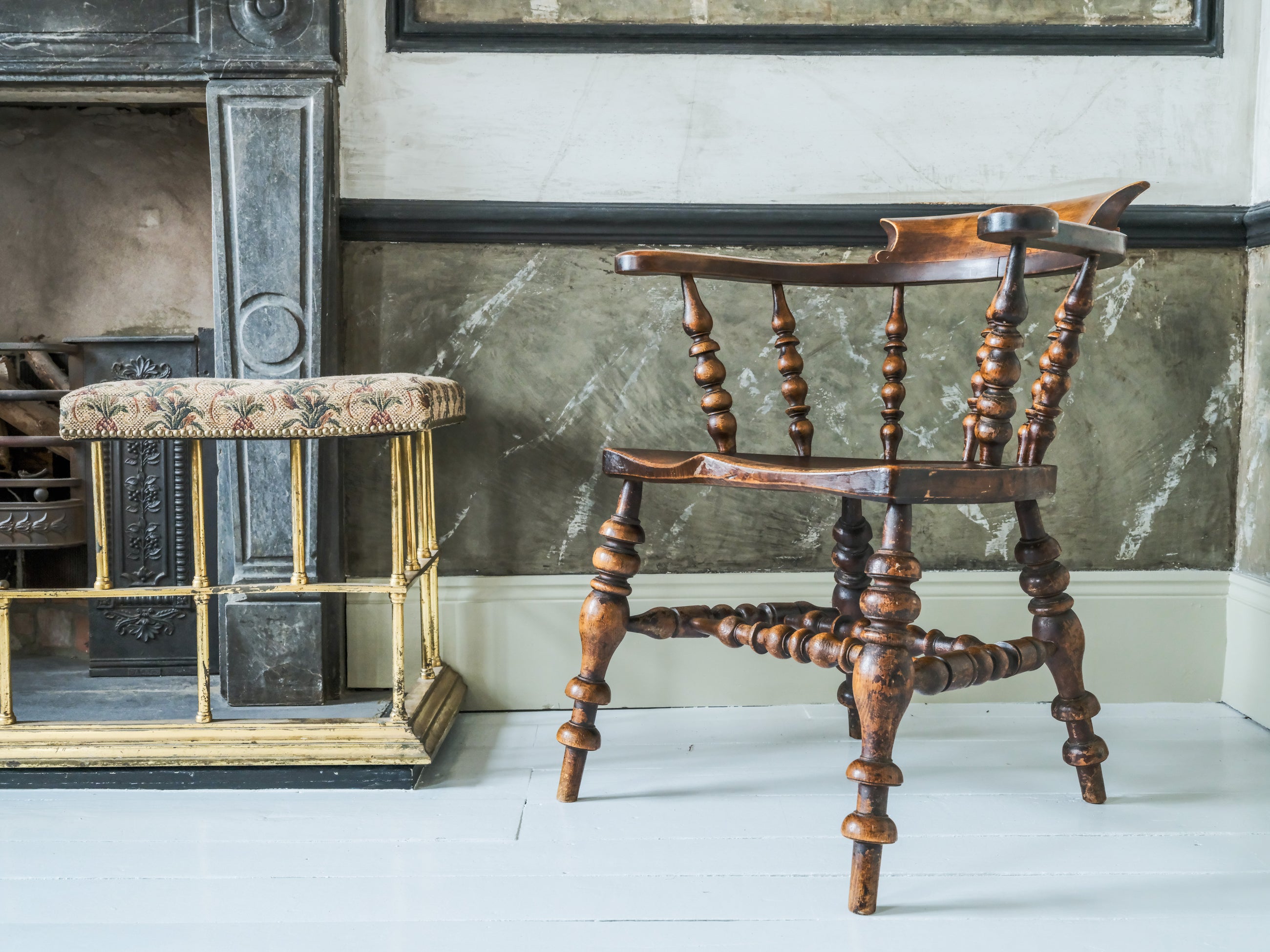 A 19th Century “Bow” Armchair