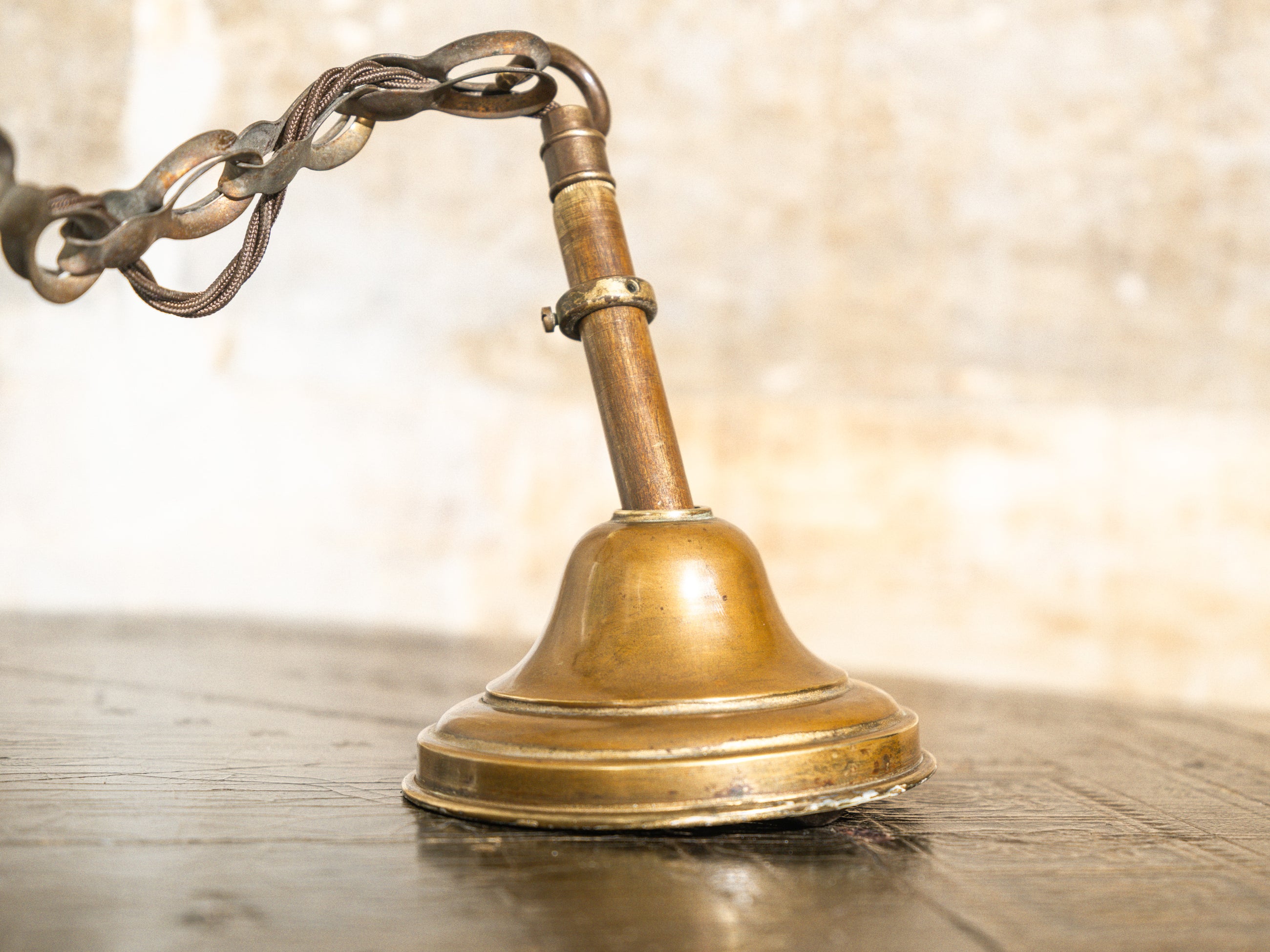 A Brilliant Cut Glass Brutalist Ceiling Light