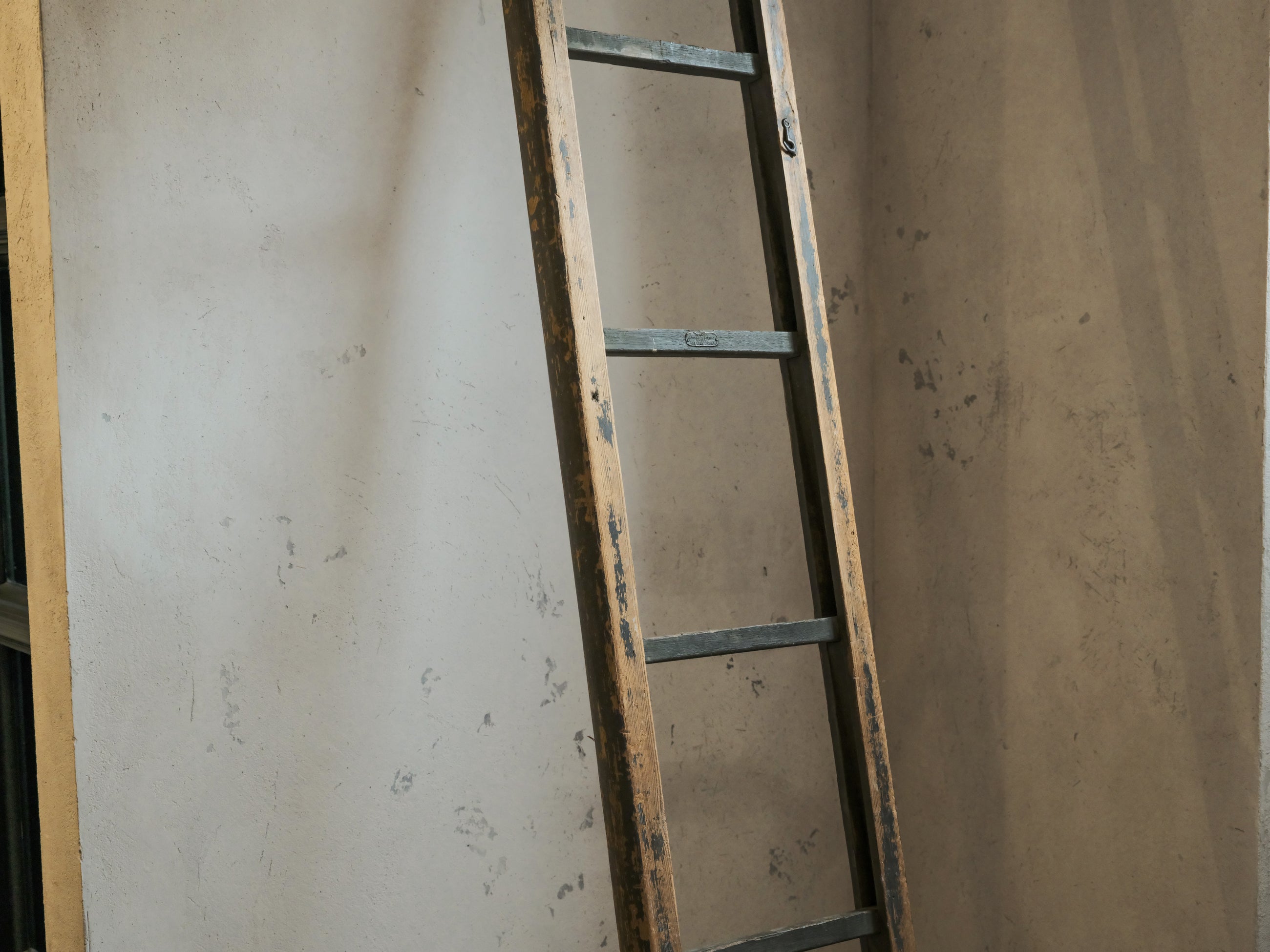 19th Century Folding Library Ladders