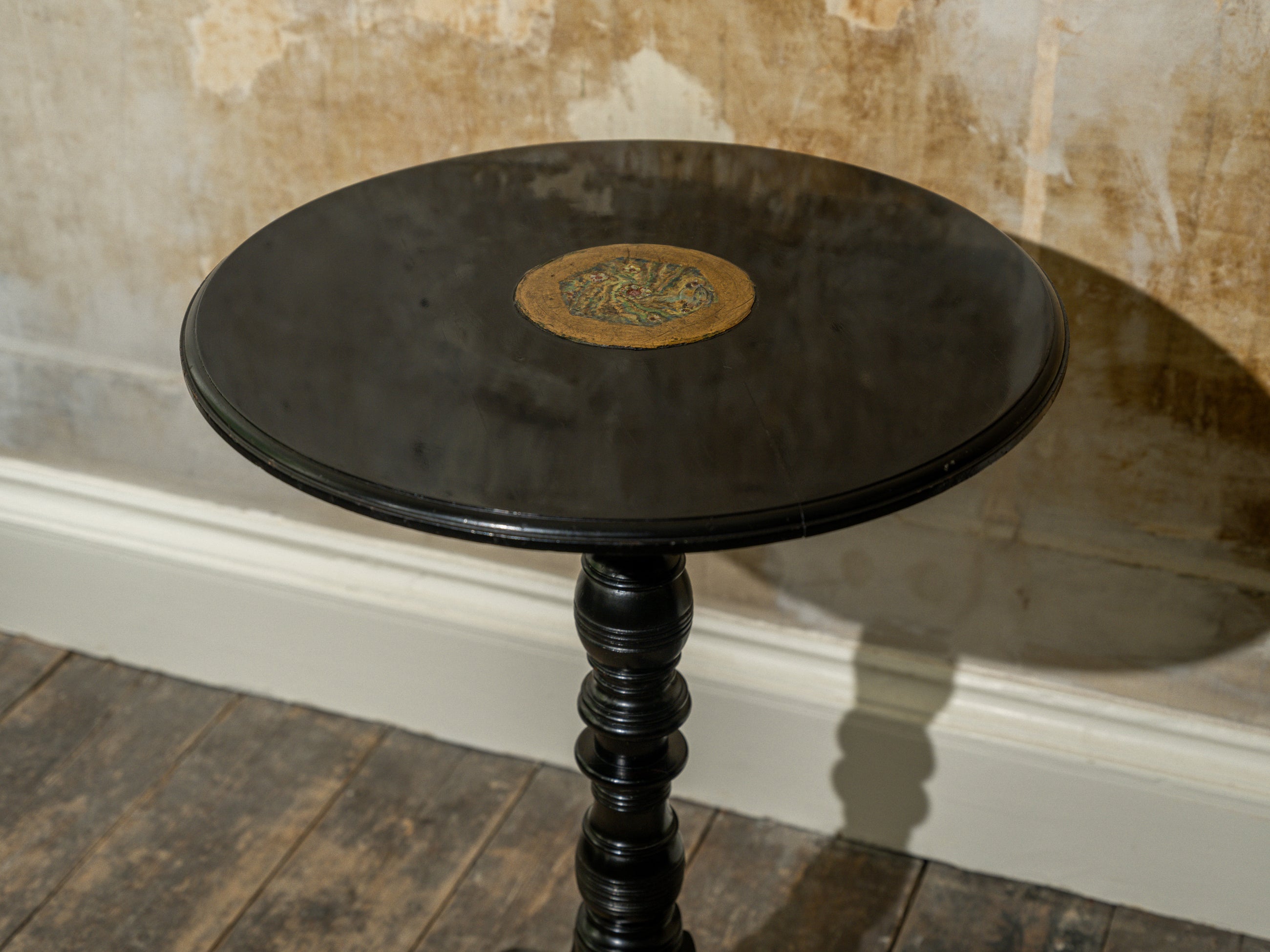 An Ebonised Aesthetic Movement Side Table