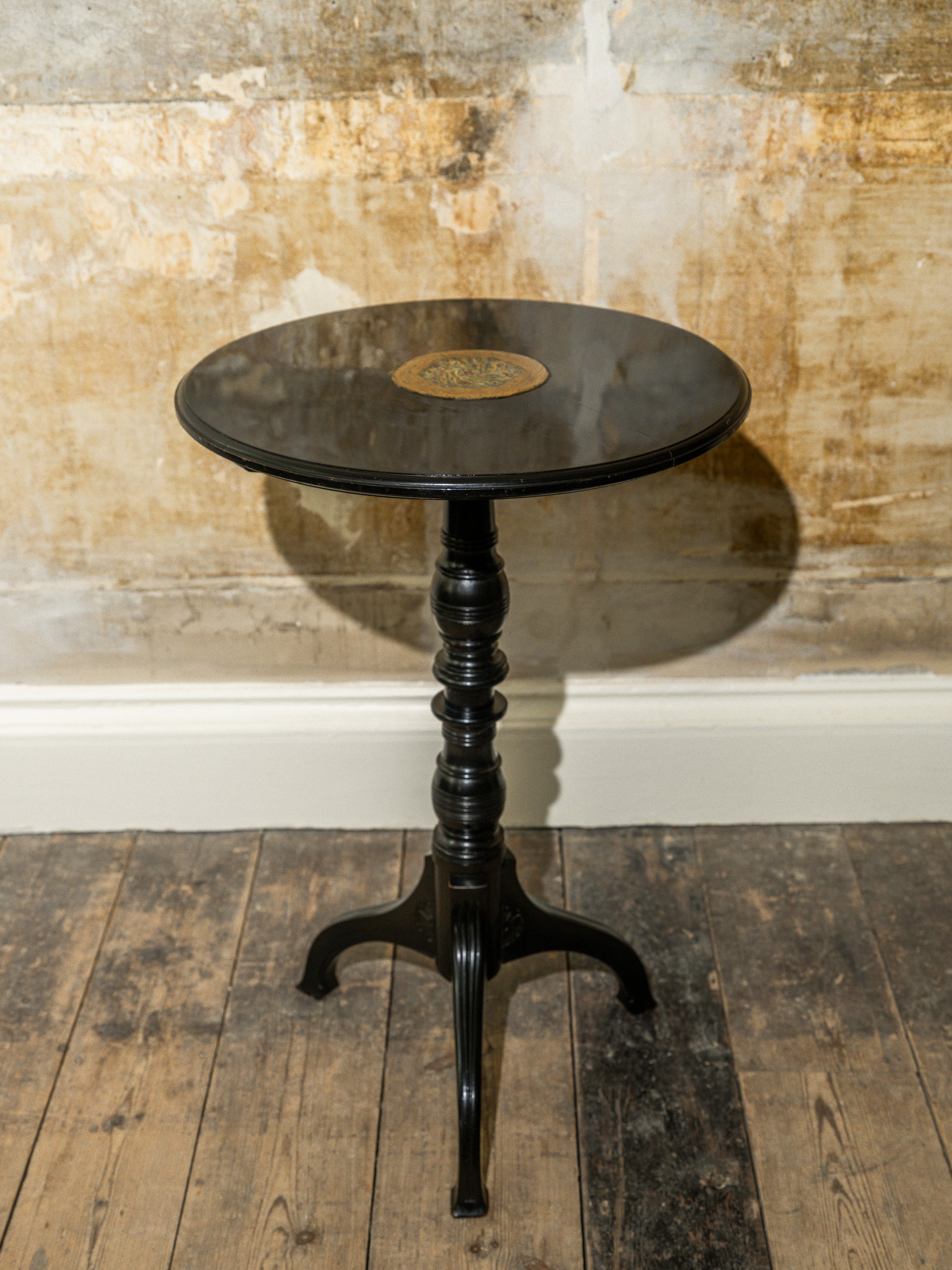 An Ebonised Aesthetic Movement Side Table